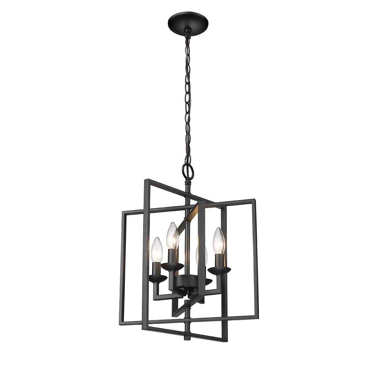 Millennium Lighting Nellis 4 - Light Pendant in  Matte Black