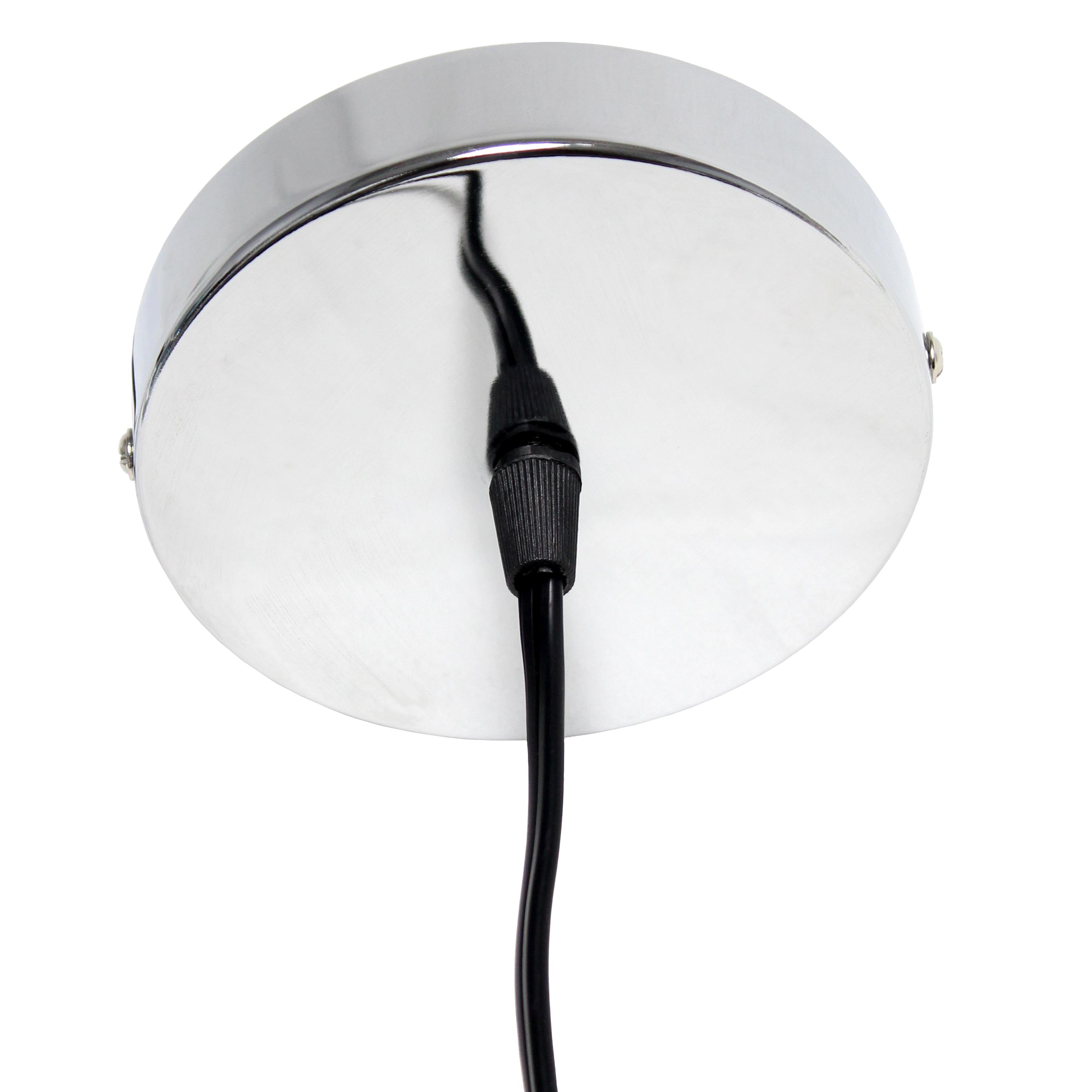 1-Light Elongated Metal Pendant - Lalia Home