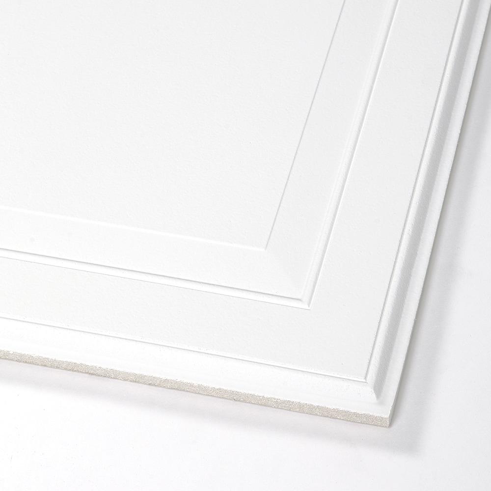 Armstrong 2x2 LEDGES Acoustic Ceiling Tiles for Suspended Ceiling Grids, 6-tiles per pack, White