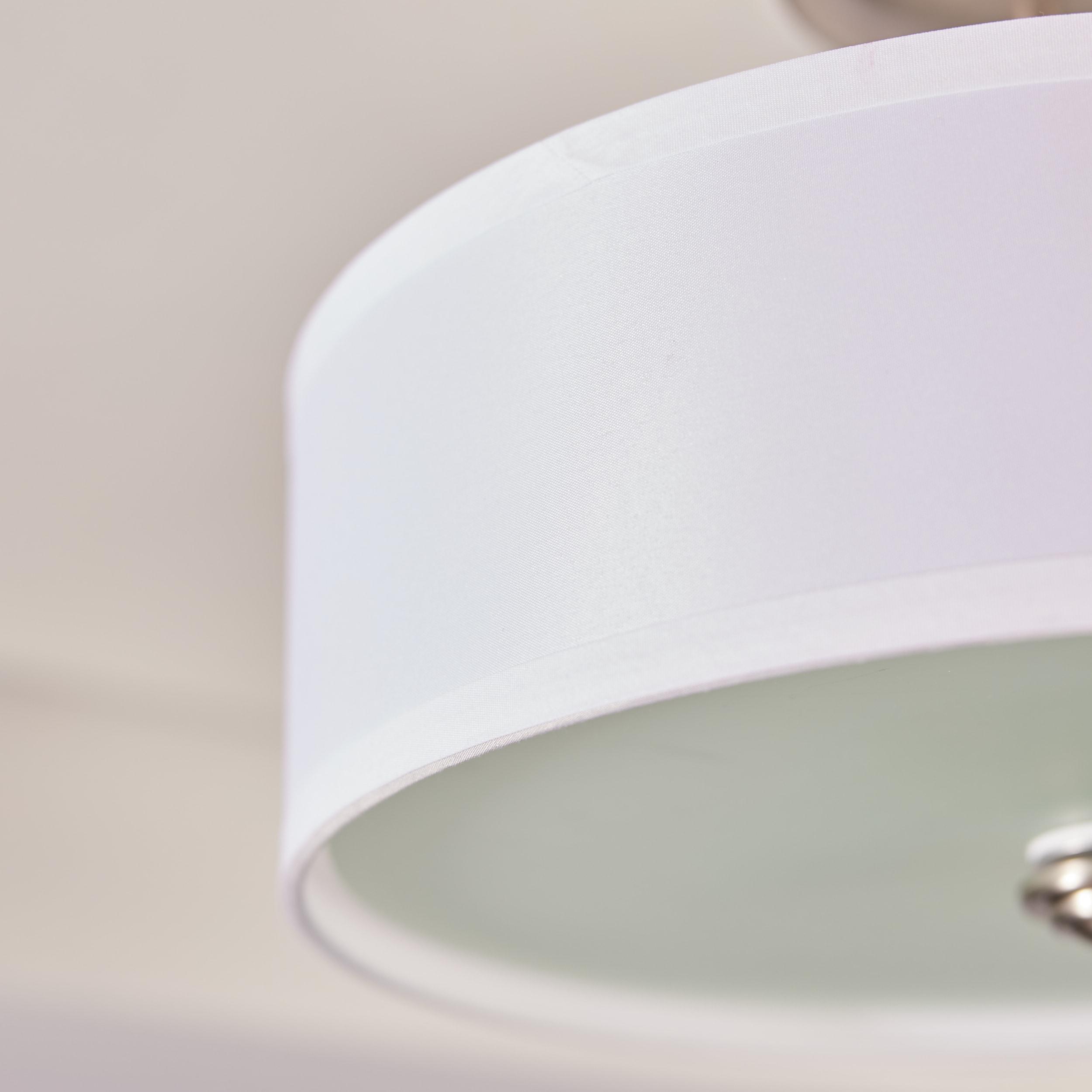 Kichler Lighting Shailene 3 - Light Semi-Flush Mount in  Brushed Nickel