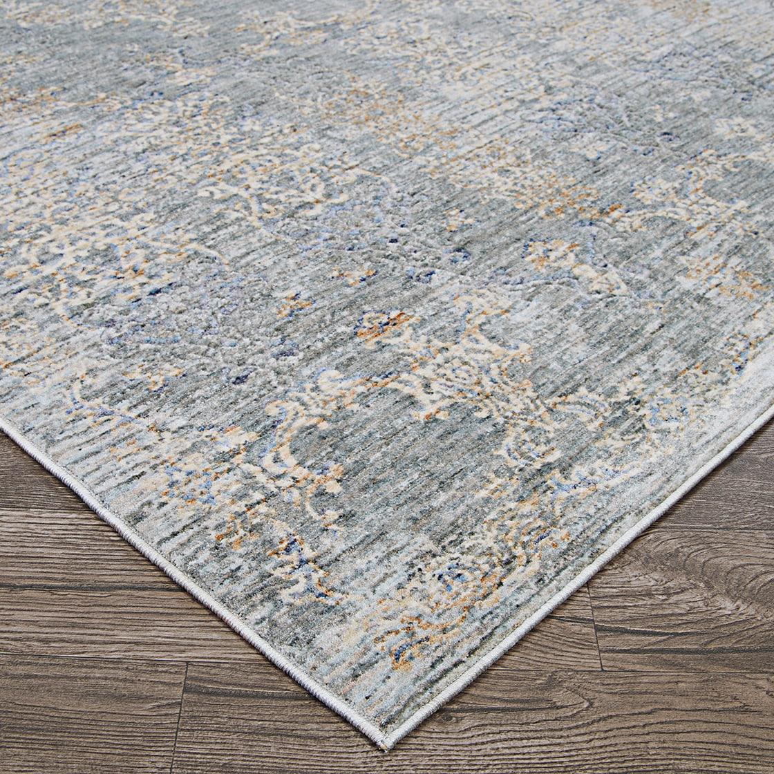 Couristan Couture Renaissance Area Rug, 7'10" x 10'9", Pewter-Mode Beige