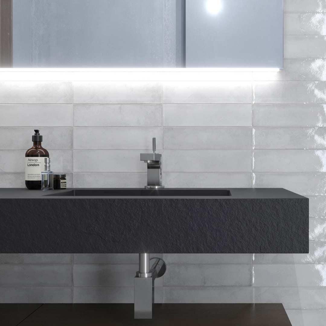 Avila 3" x 12" Ceramic Brick Look Subway Wall Tile