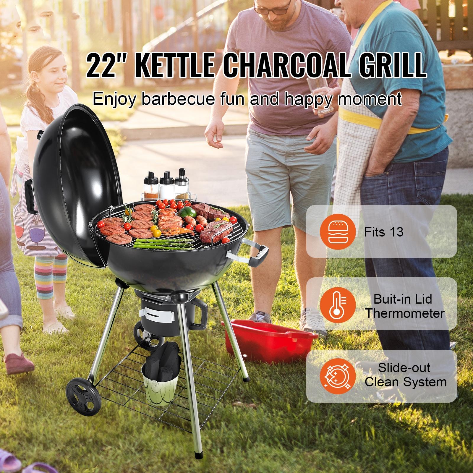 VEVOR 26'' W Kettle Charcoal Grill