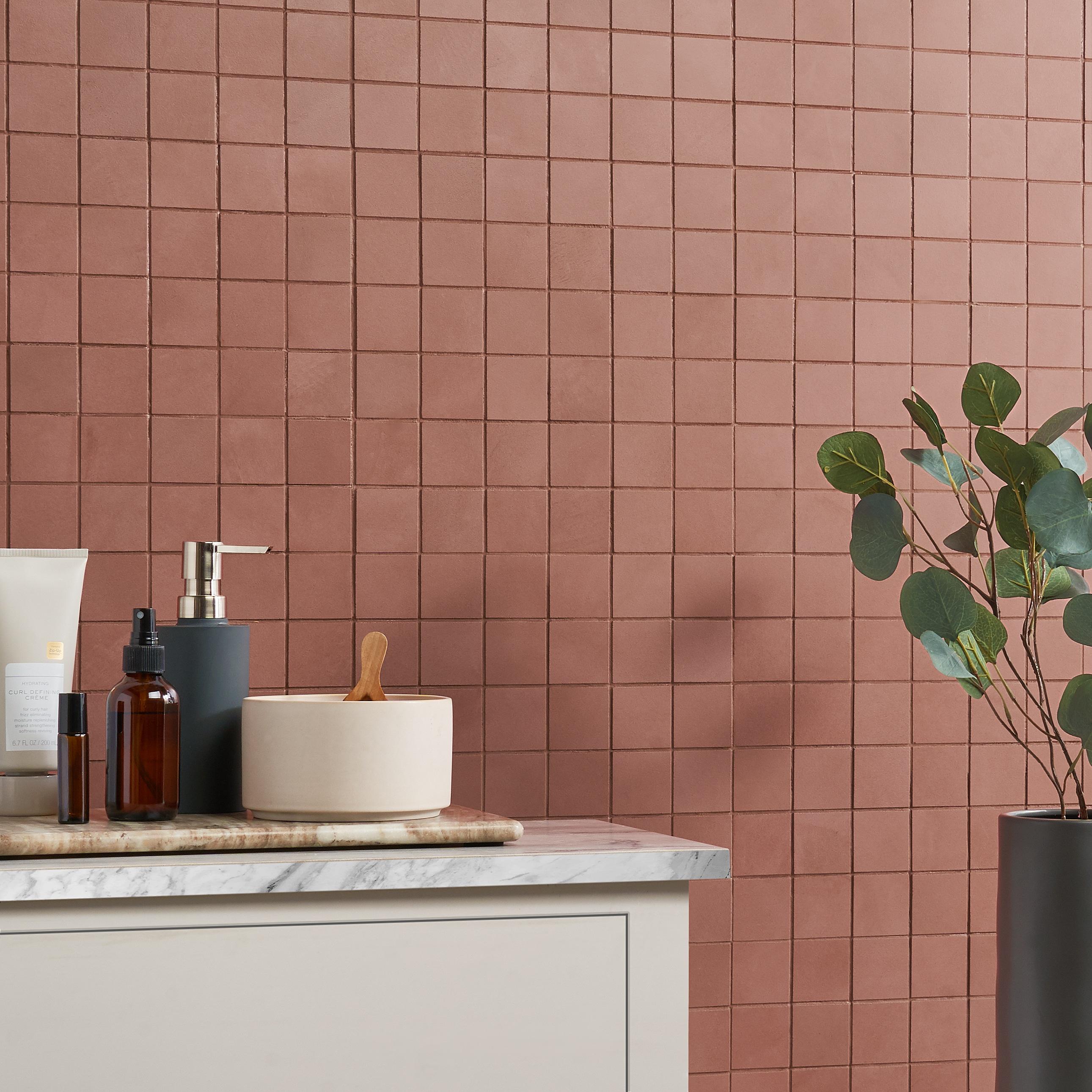 Ryx 11.81 in. x 11.81 in. Matte Porcelain Floor and Wall Mosaic Tile (0.96 Sq. Ft. / Each)