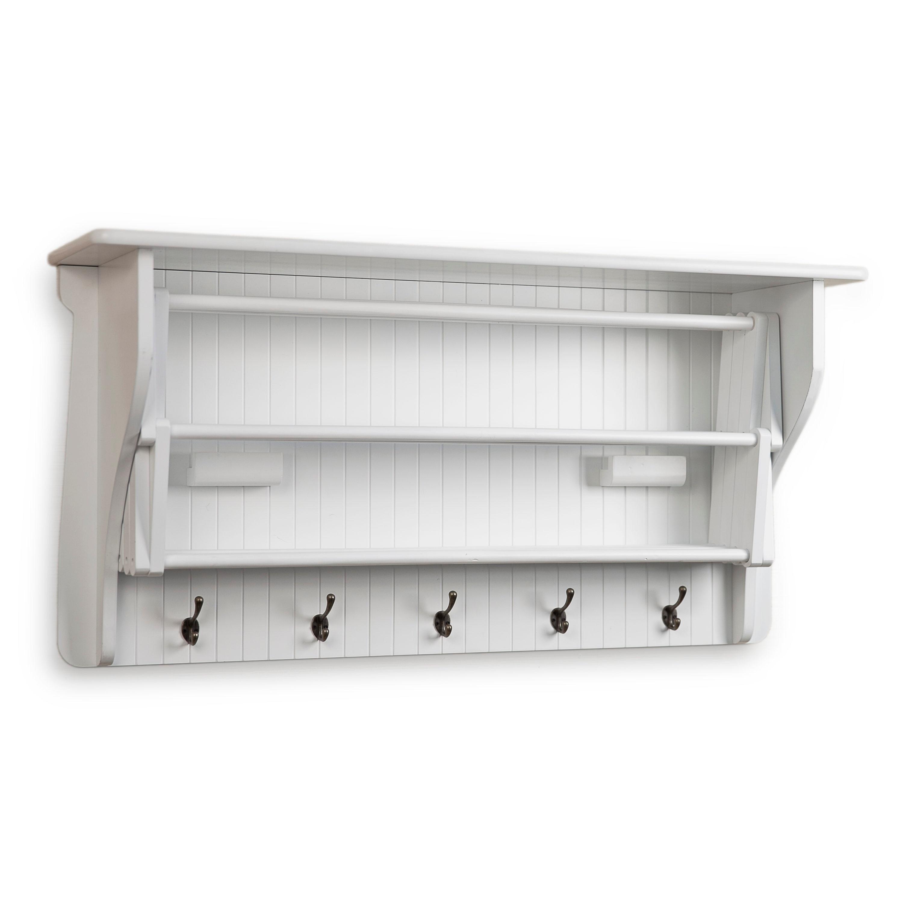 Collapsible Accordion Wall Mounted Drying Rack