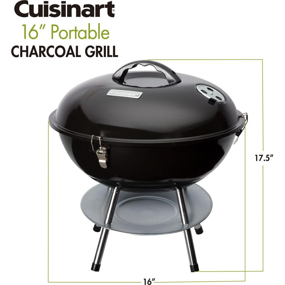 16-In Portable Charcoal Grill