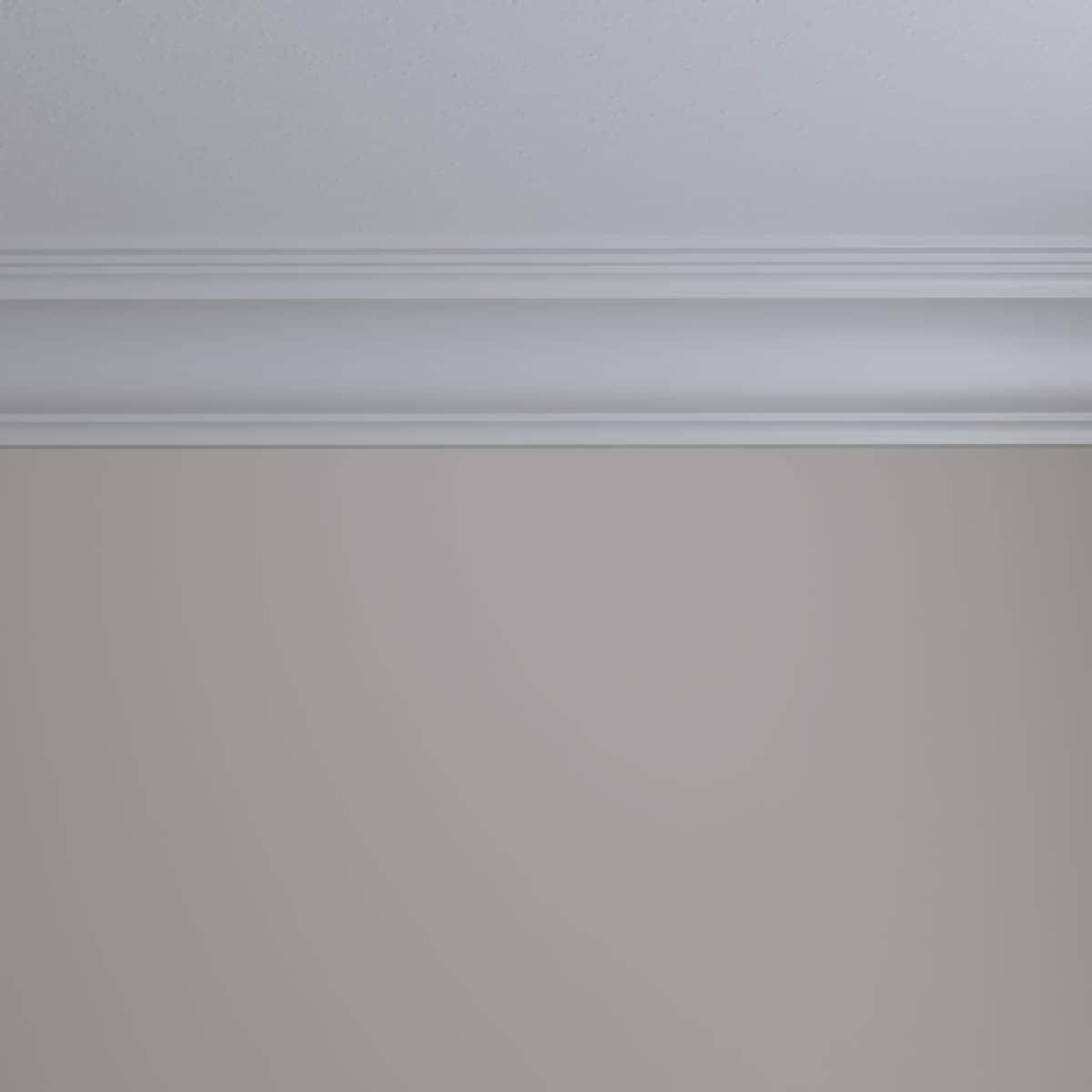 5 7/8"H x 5 7/8"P x 8 3/8"F x 94 1/2"L Edwards Crown Moulding