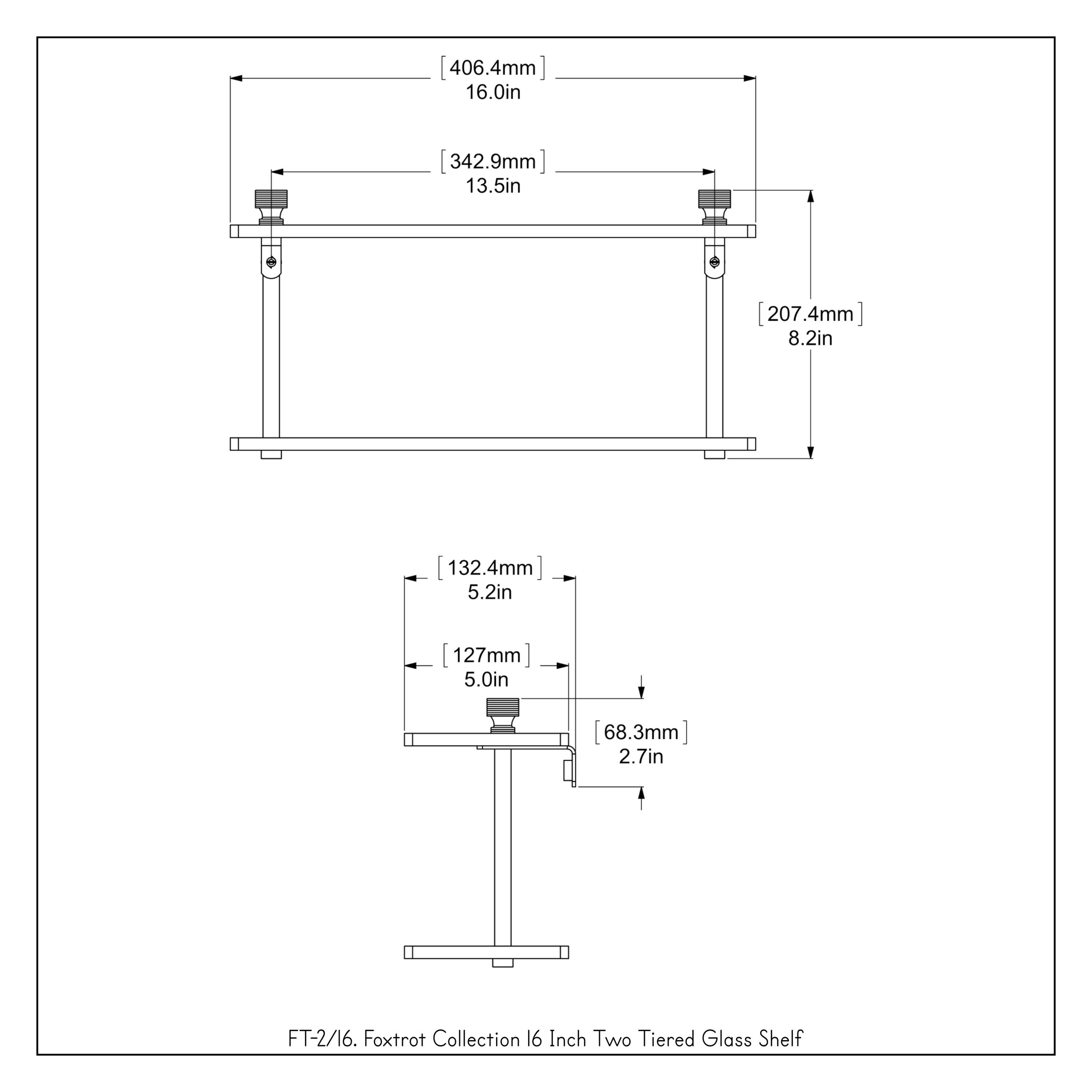 Brayden Studio® Ballenas 2 Piece Tiered Shelf