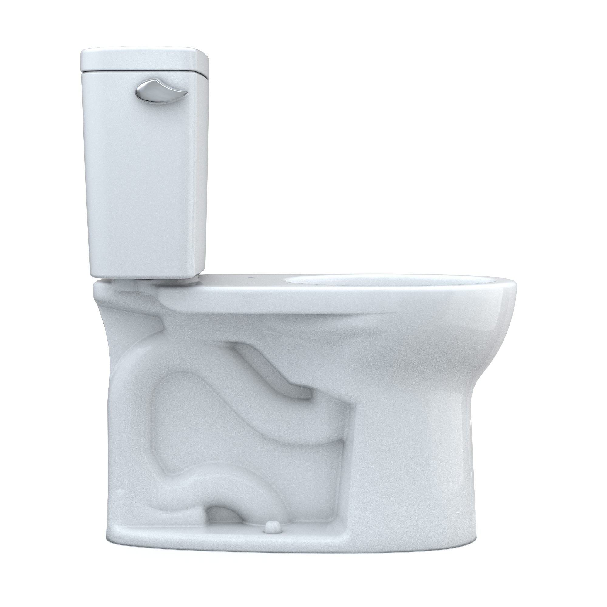 Drake® 1.6 GPF Round Two-Piece Toilet with Tornado Flush (Seat Not Included)