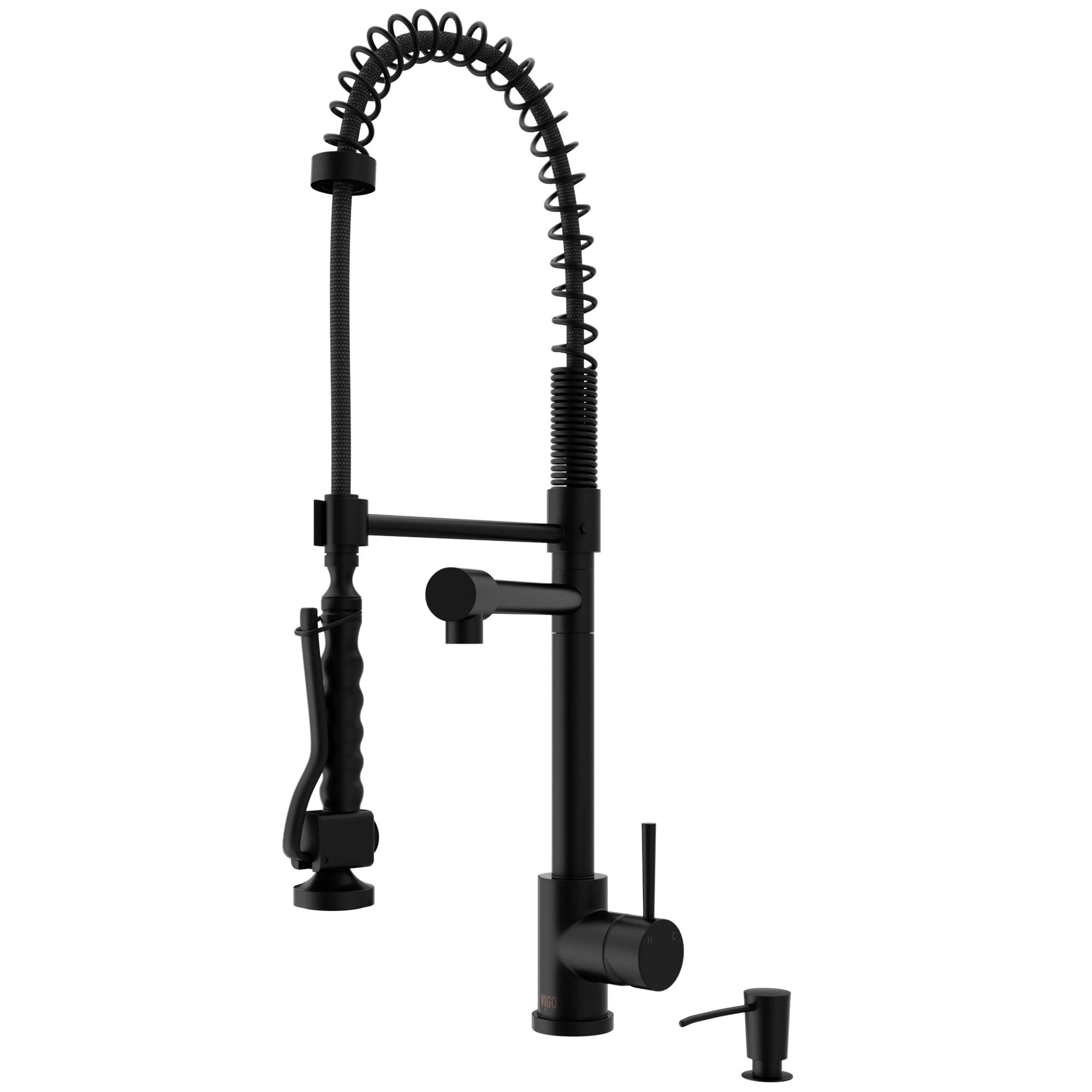 Zurich 27" H 1-handle Pull-Down Kitchen Faucet