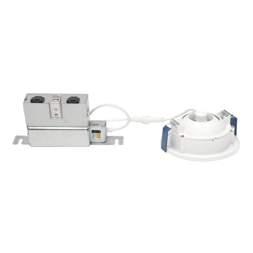 Halo 4 in. Integrated LED Recessed Canless Narrow Beam Gimbal Trim (2700K-5000K)