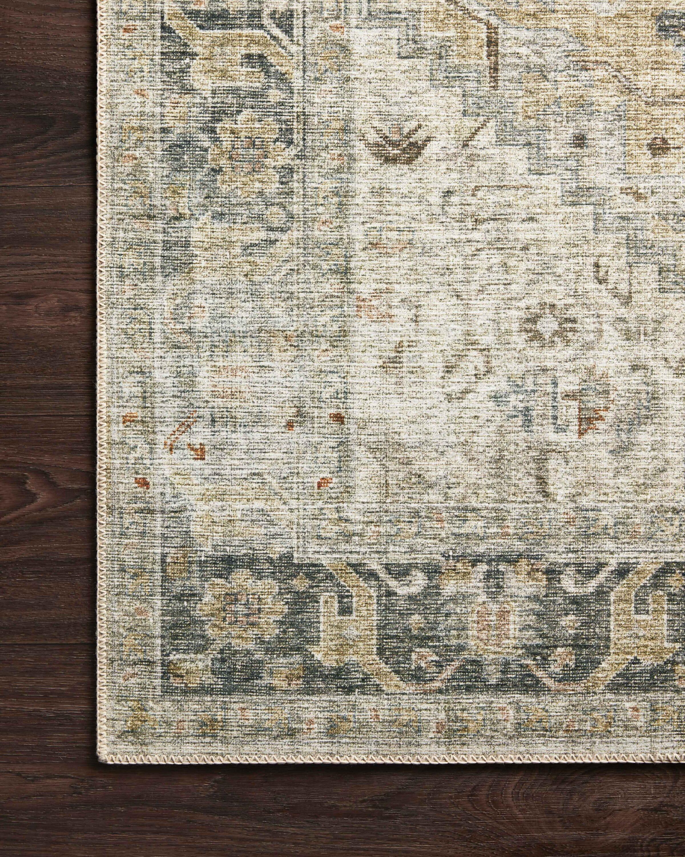 Loloi II Skye SKY-13 Natural / Sand Oriental Area Rug 3'-6" x 5'-6"