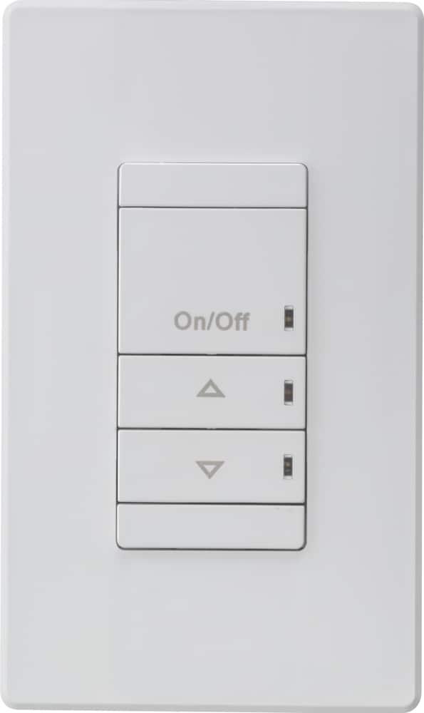 Lithonia Lighting Lighting Dimmer,3-Way Switch,120-277VAC SPODMRA MWO D WH