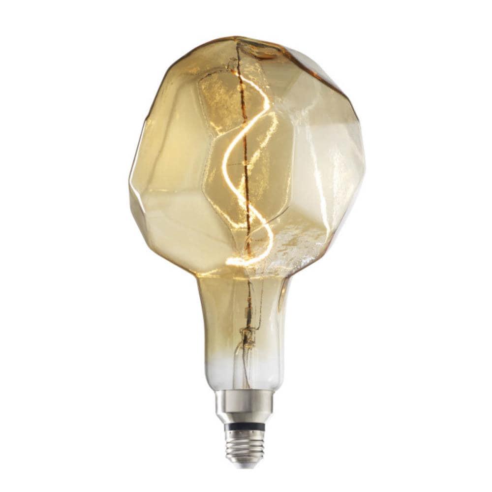 Oversized Jewel Antique LED Edison Bulb, 60 Watt Equivalent, E26 Dimmable