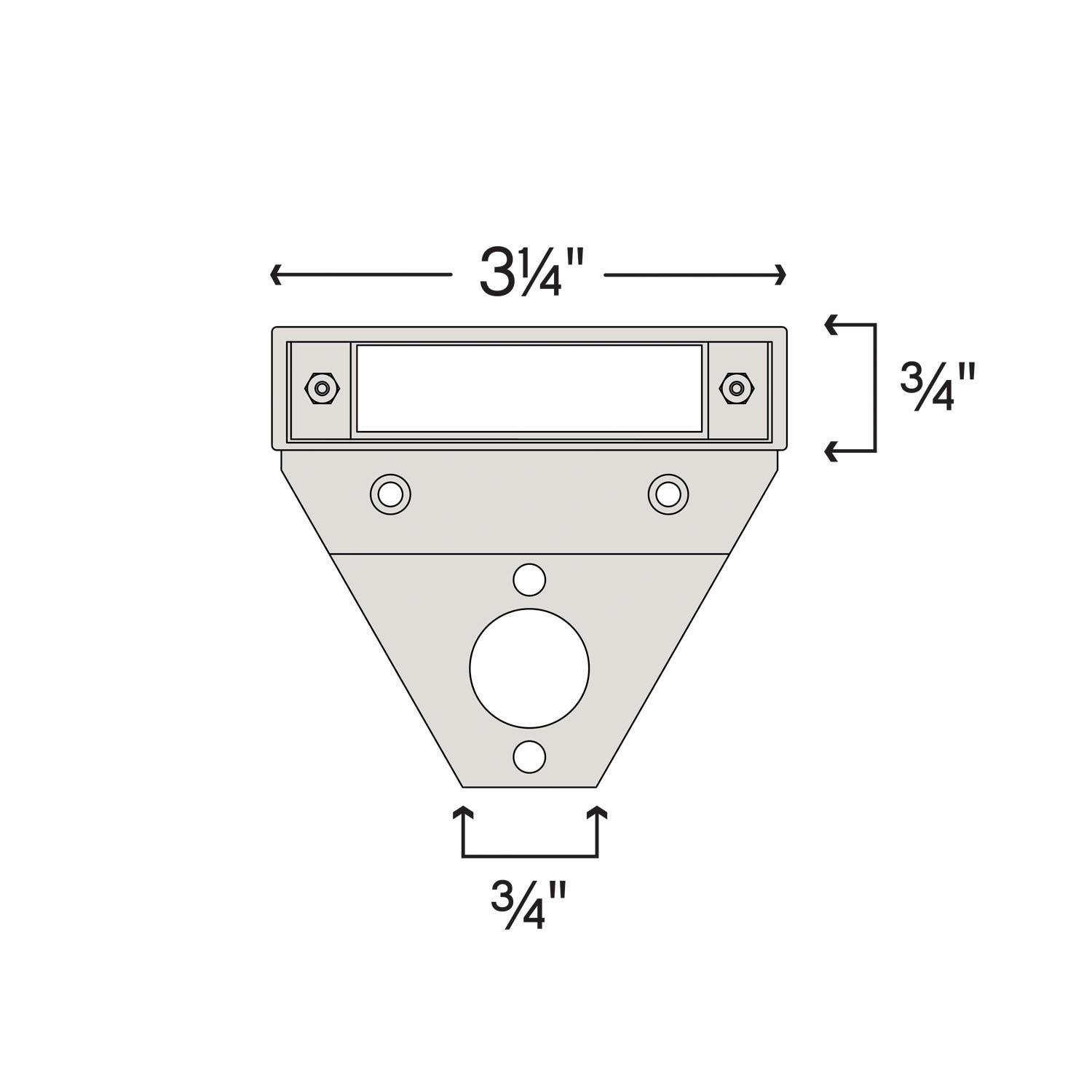 Hinkley Nuvi  Low Voltage Hardwired Deck Light