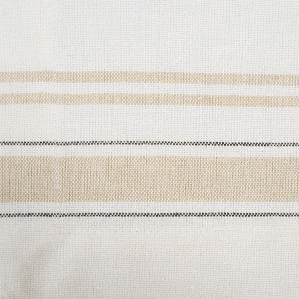 White Chambray French Stripe Placemat Set of 6