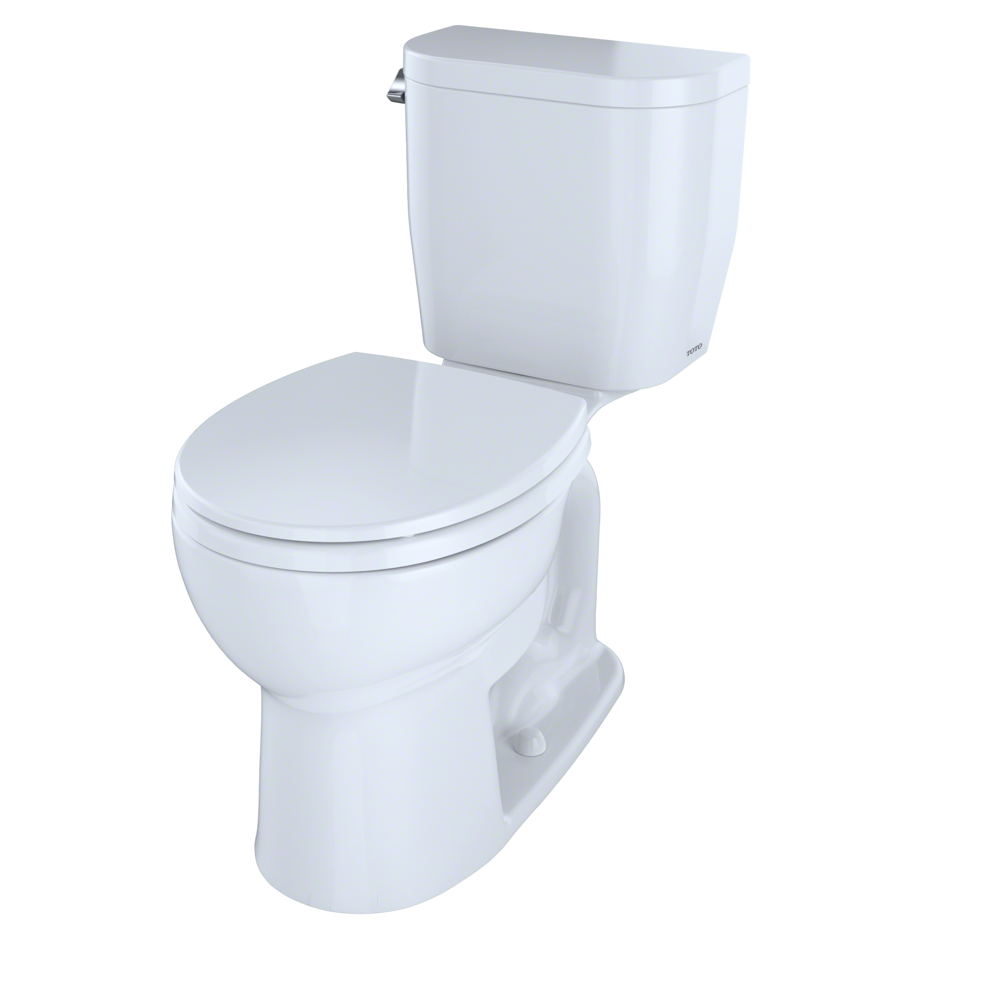 Entrada Dual-Flush Round Two-Piece Toilet (Seat Not Included)