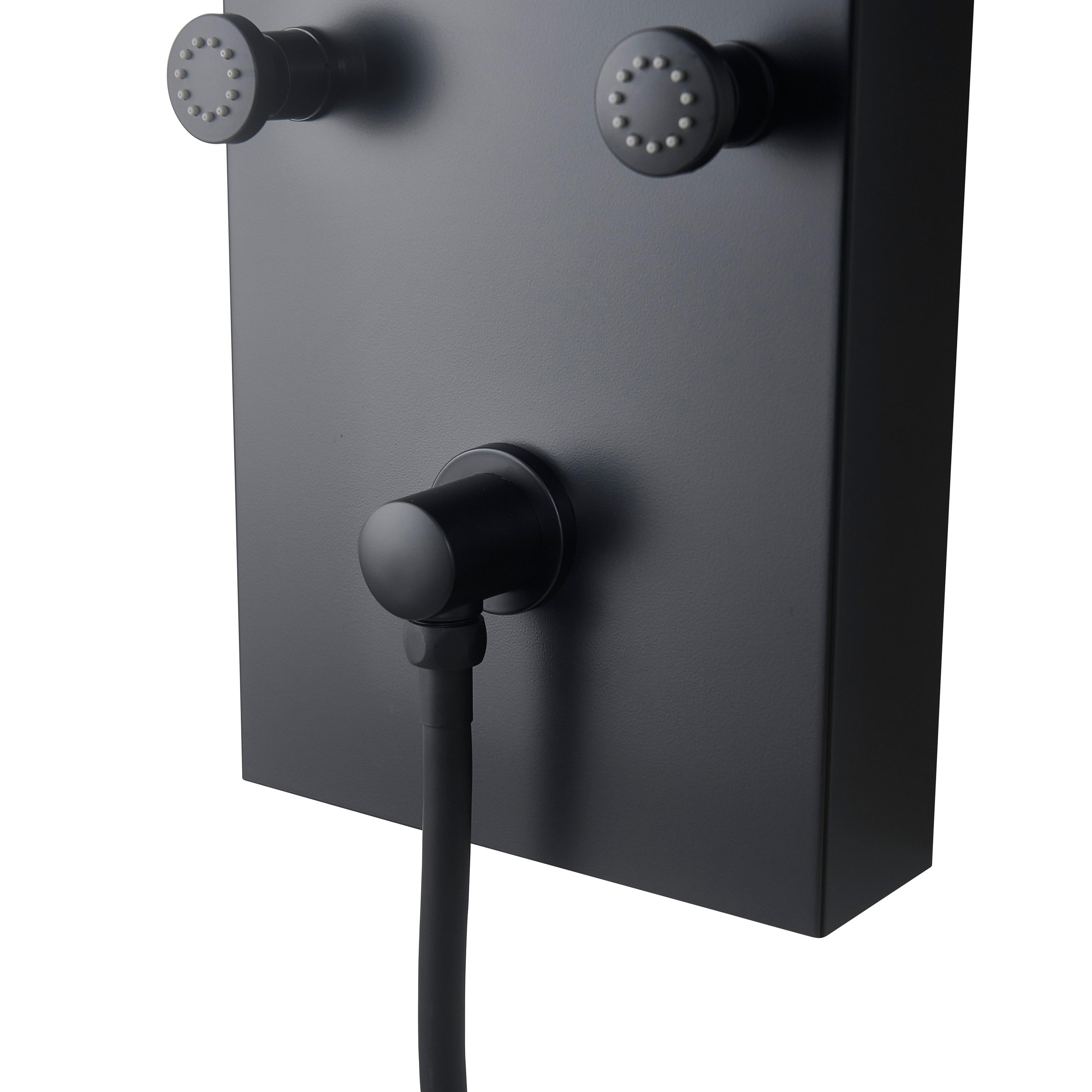65" Shower Panel with Fixed Shower Head