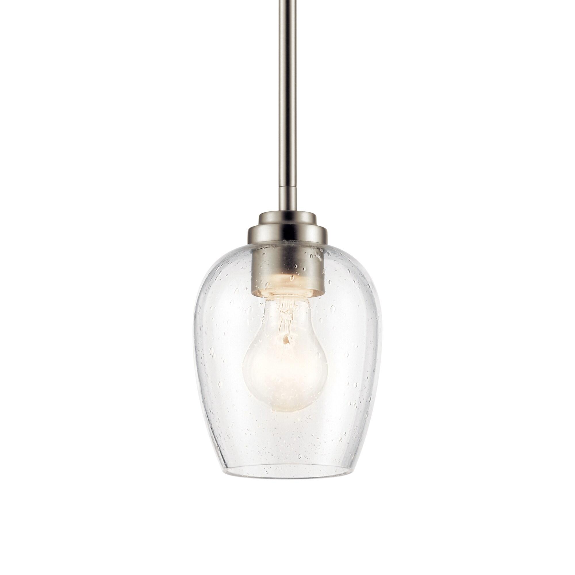 Kichler Lighting Valserrano 1 - Light Pendant in  Brushed Nickel