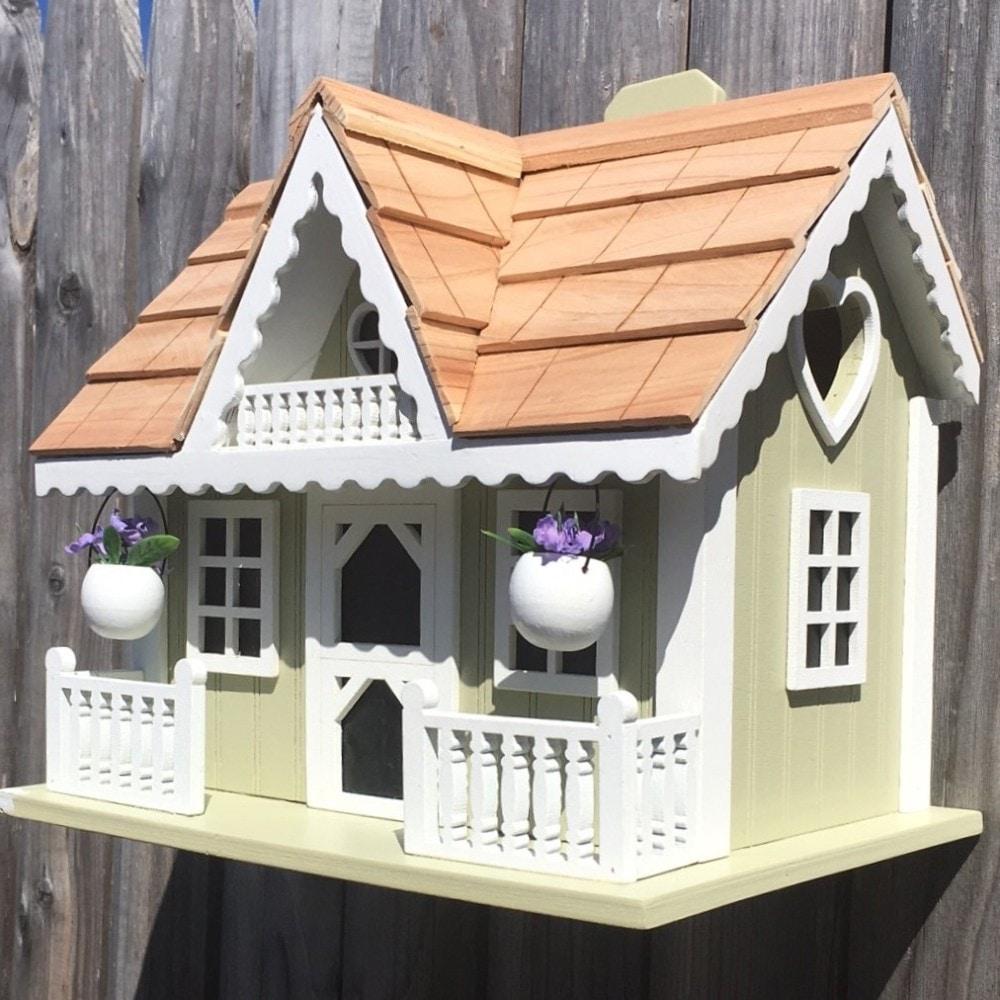 Fledgling Series Rosemary Cottage 6 in x 9 in x 8 in Birdhouse