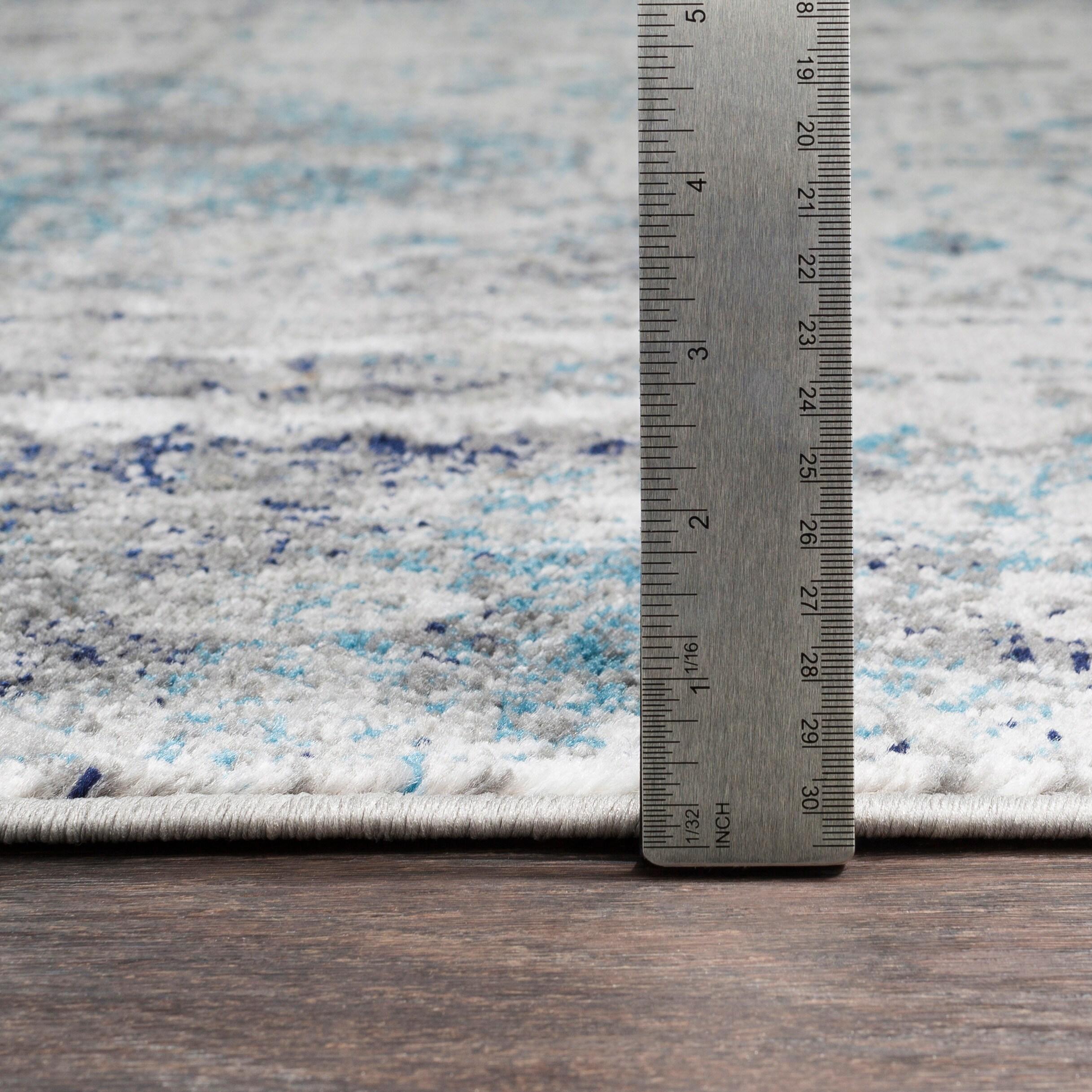 Livabliss 6'7"x9' Melissa Traditional Rugs Gray
