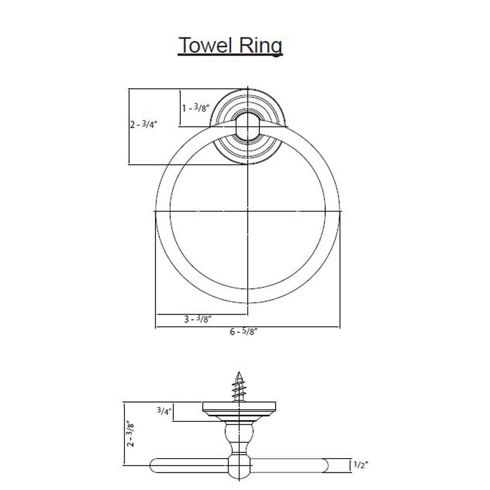 600 Series Towel Ring