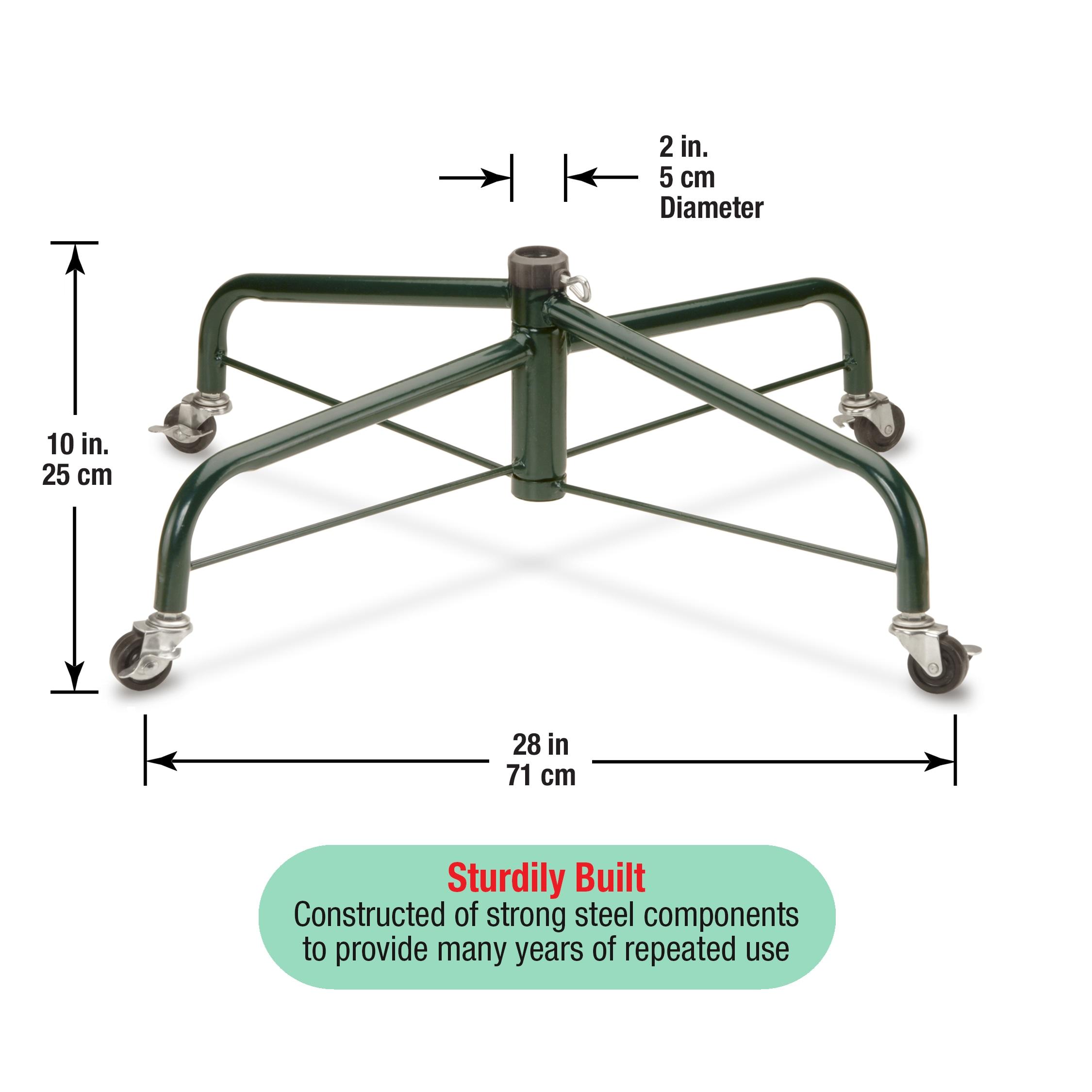 National Tree Company Rolling Tree Stand