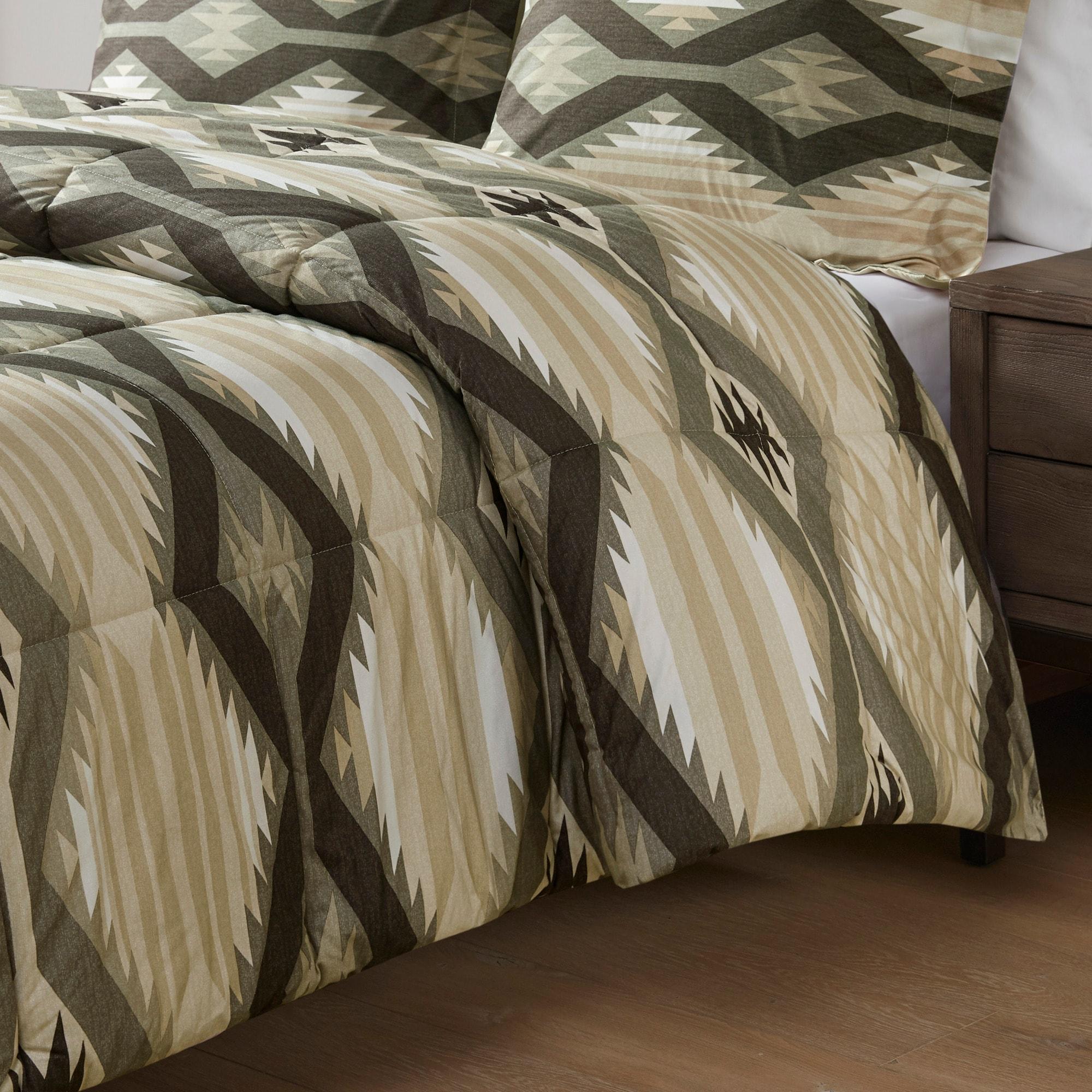 Woolrich Woolrich Emmet Creek Down Alternative Comforter Set with Throw Pillow