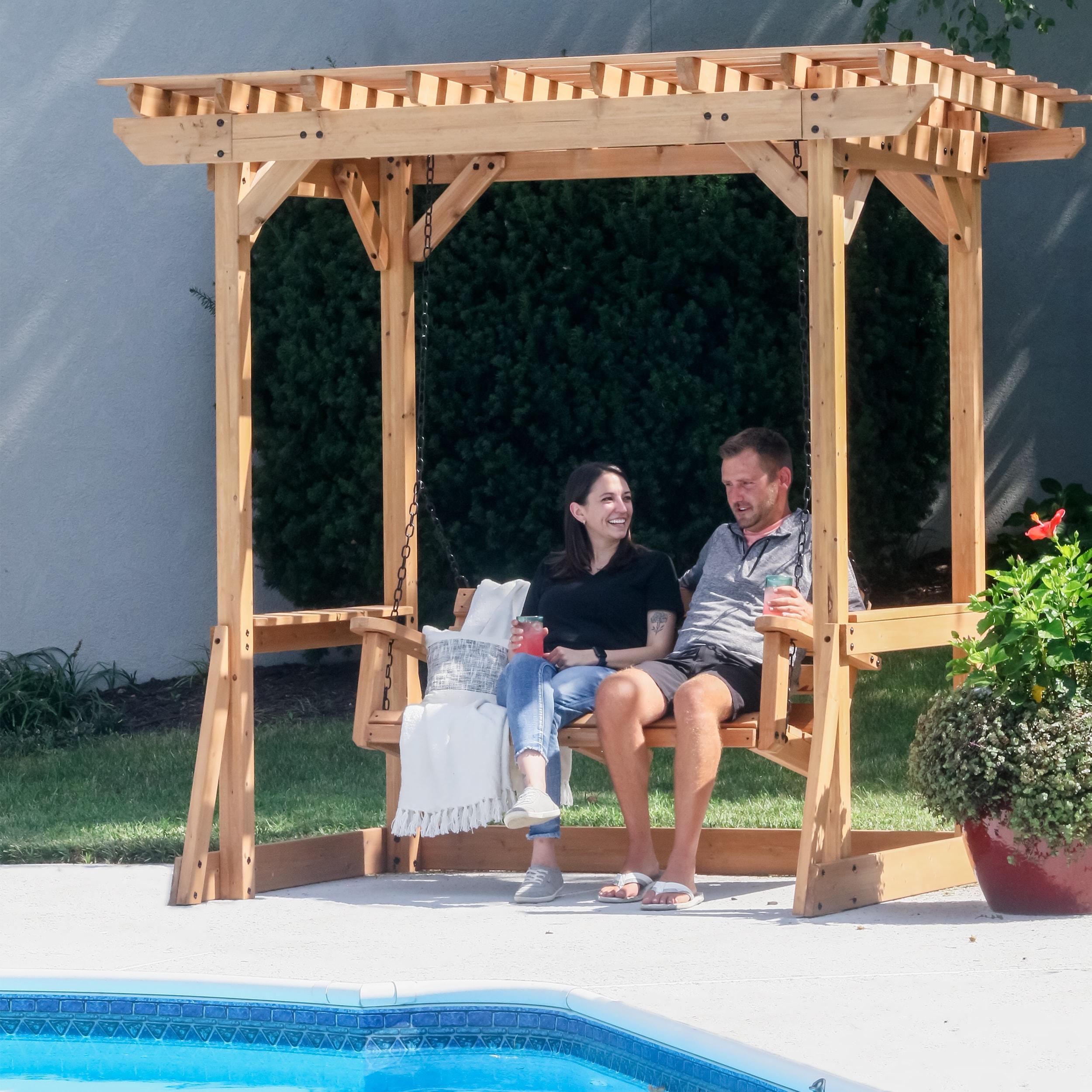 Backyard Discovery Pergola Swing Callahan