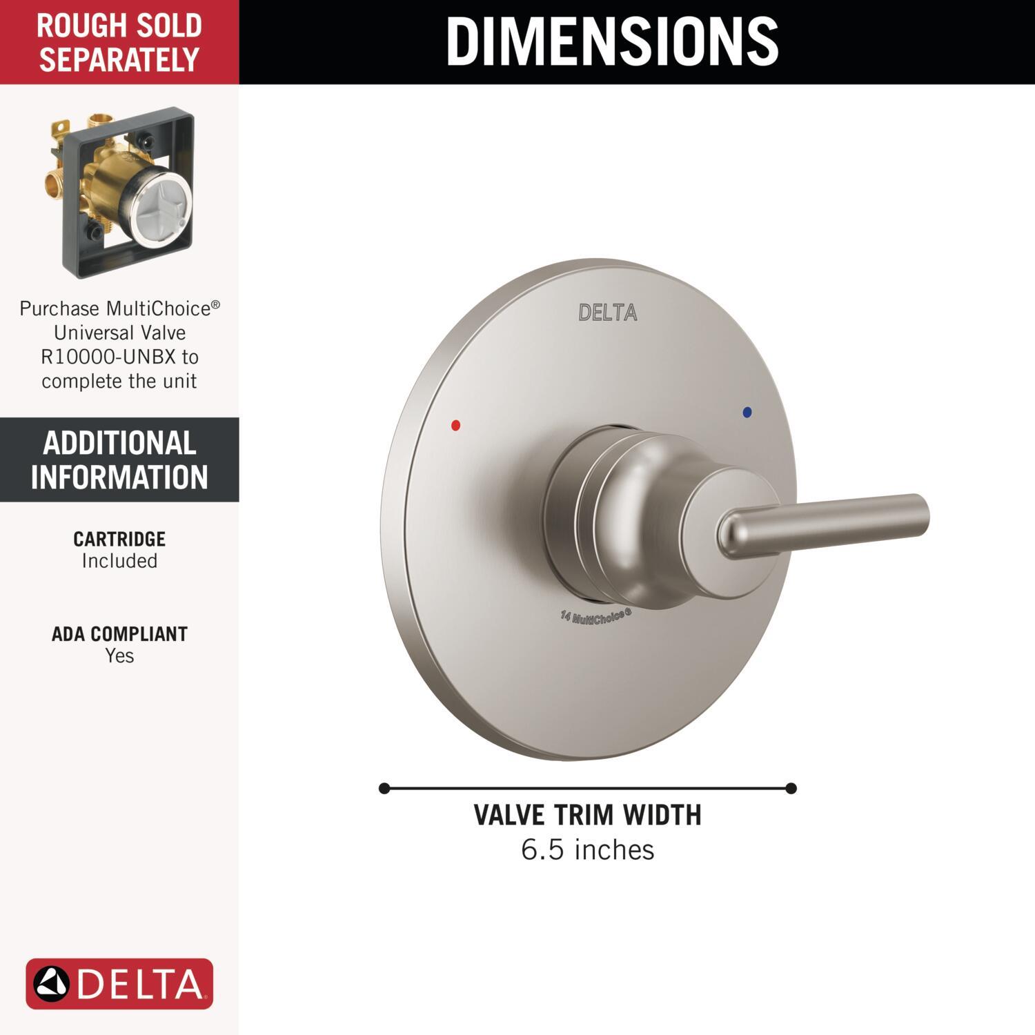 Modern Monitor 14 Series Valve Only Trim