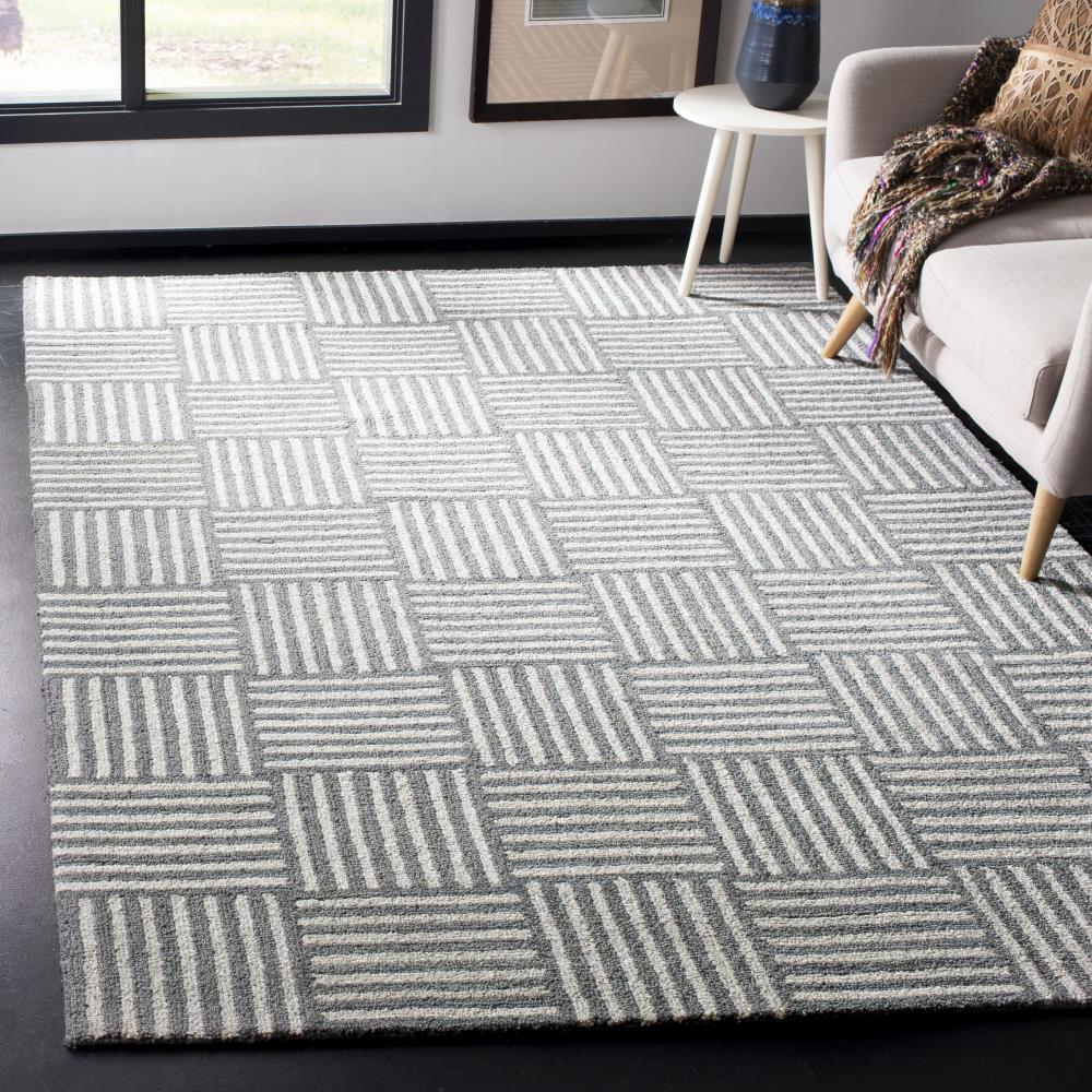 Stockton Hand Tufted Performance Striped Rug