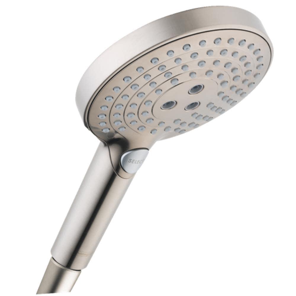 Polished Nickel 5-inch Handheld Rain Shower Head with Multi-Jet