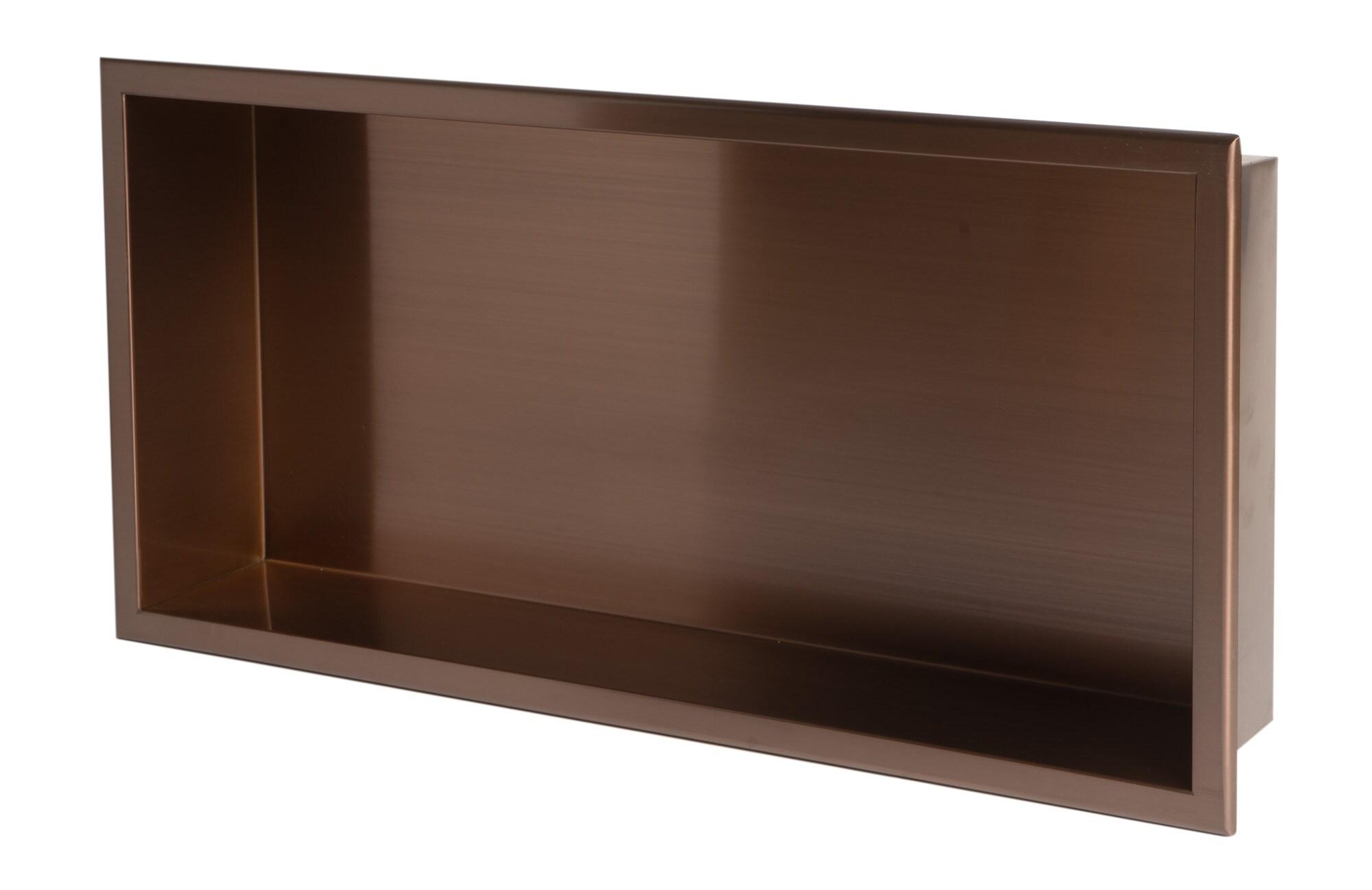 Adhesive Stainless Steel Shower Shelf