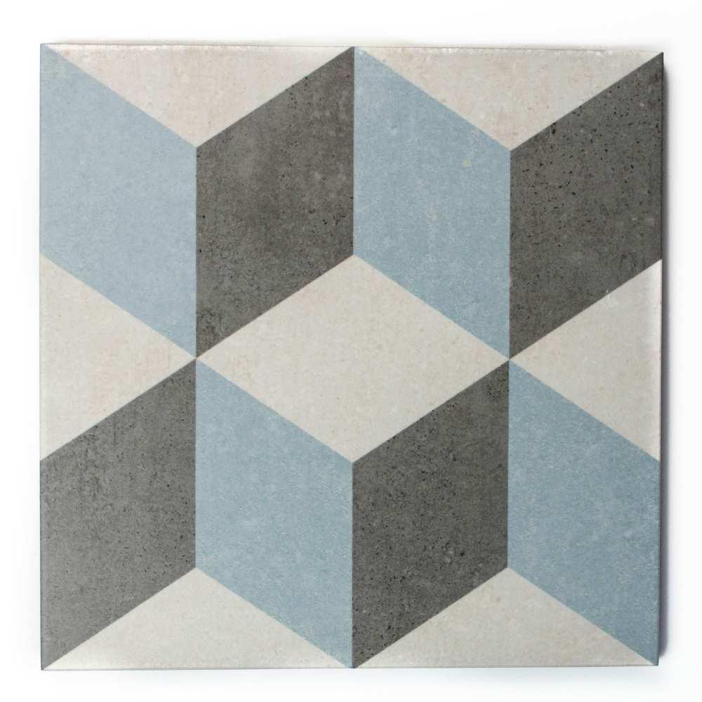 Prism 9" x 9" Porcelain Patterned Singular Wall Floor Use Tile