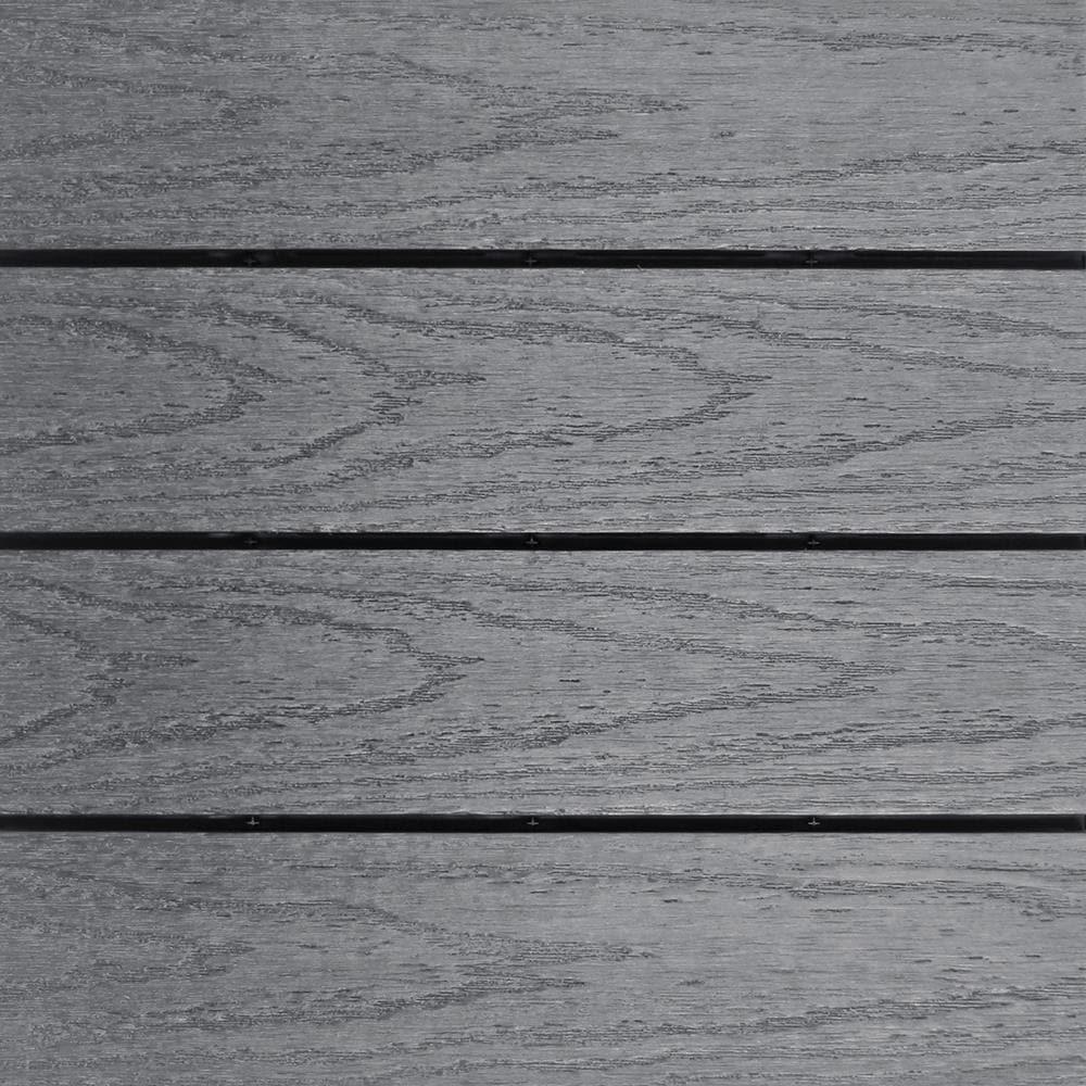 UltraShield Naturale Composite 12" x 12" Interlocking Deck Tile