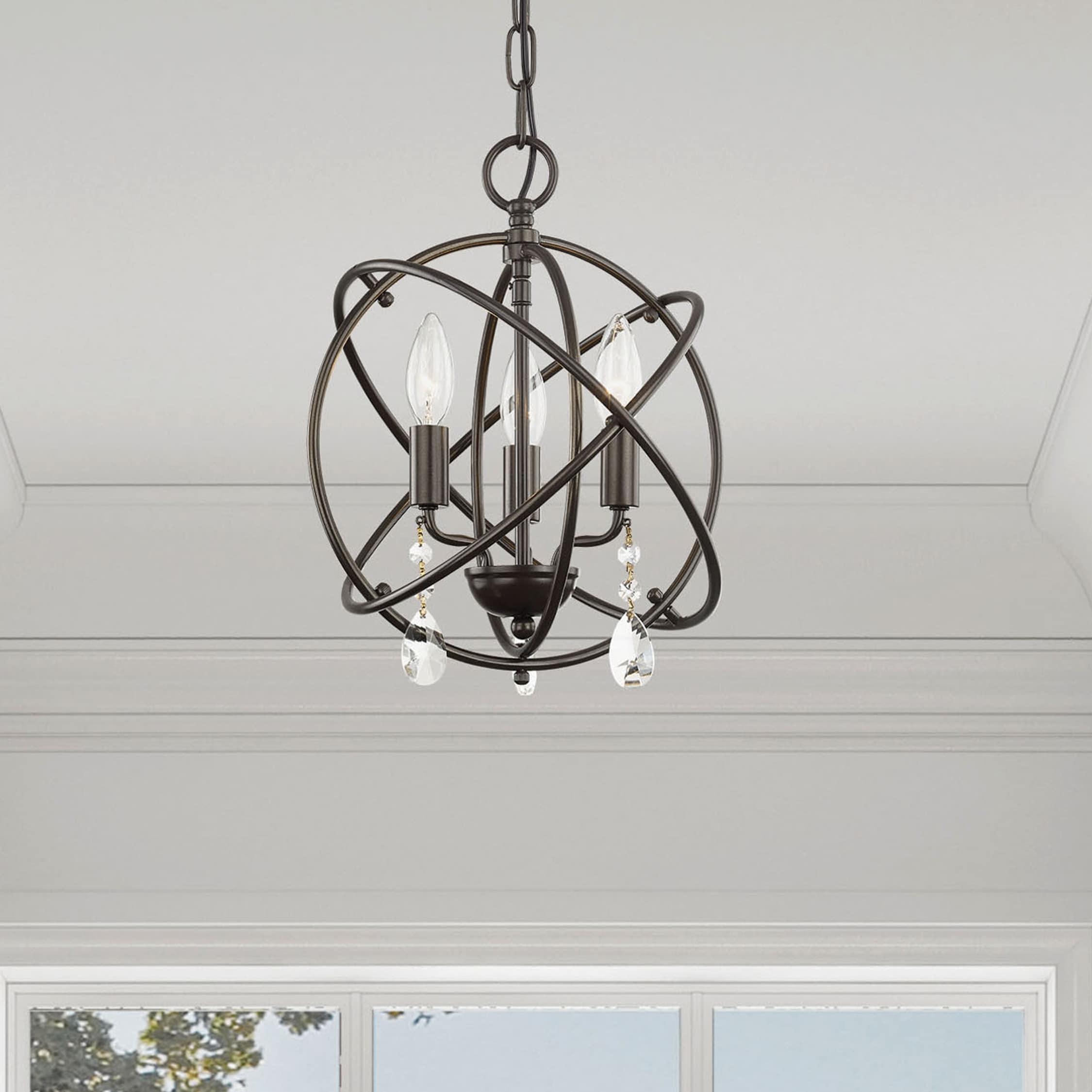 Livex Lighting Aria 3 - Light Chandelier in  English Bronze