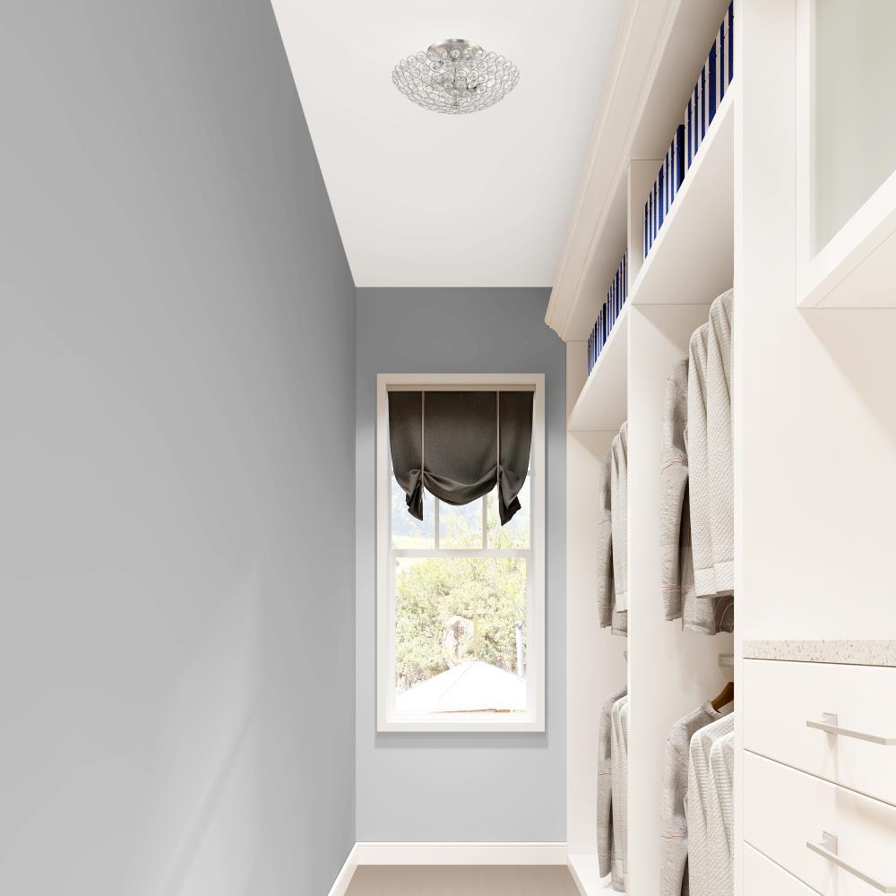 Livex Lighting Cassandra 2 - Light Semi-Flush Mount in  Brushed Nickel
