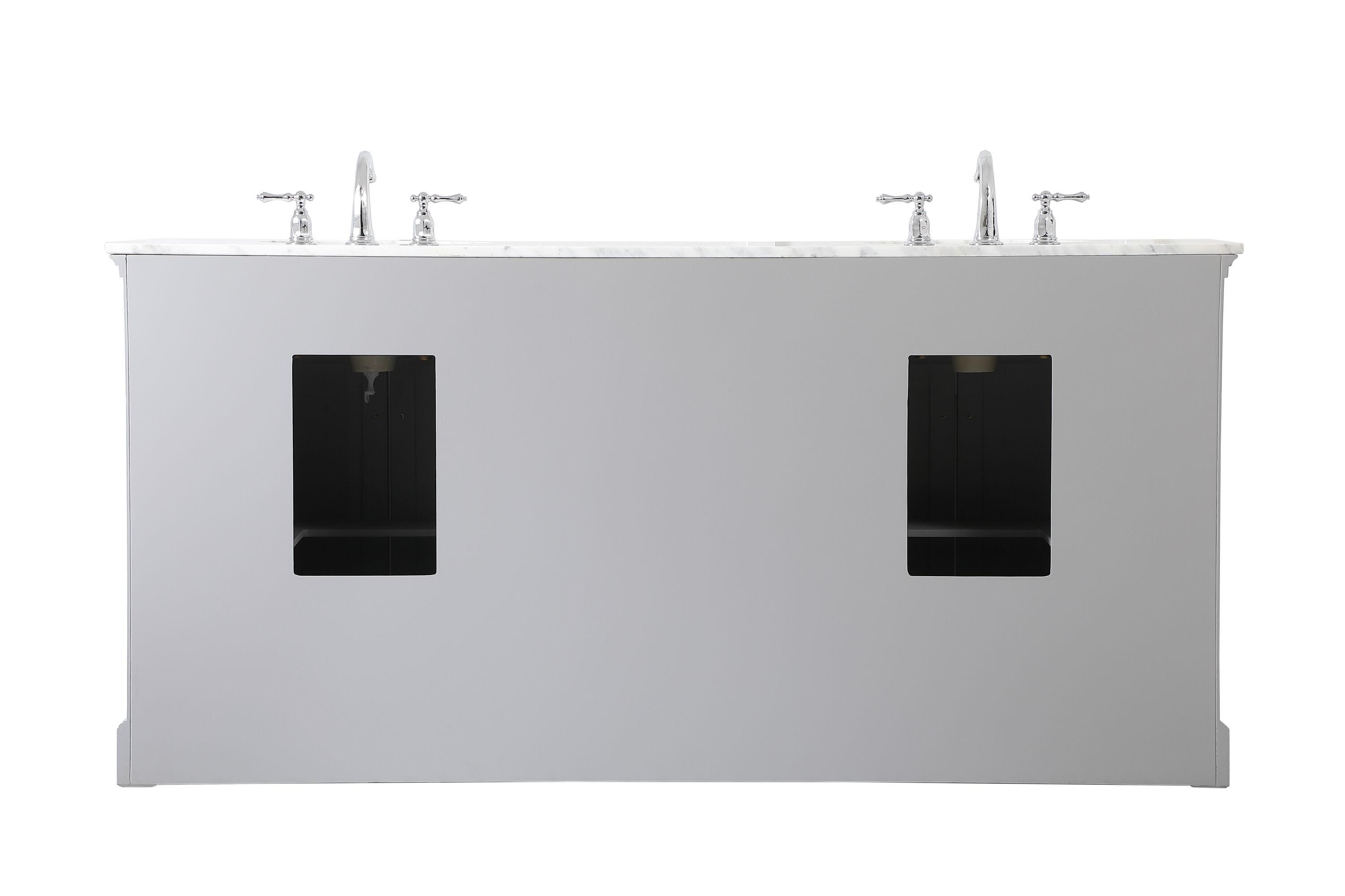 Elegant Kitchen and Bath Elegant Kitchen and Bath Double Bathroom Vanity