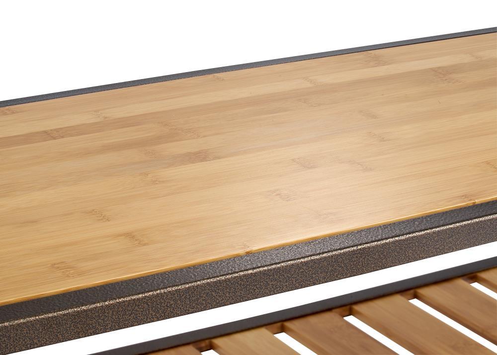 TRINITY 3-Tier Bamboo Shoe Bench - Bronze Anthracite®