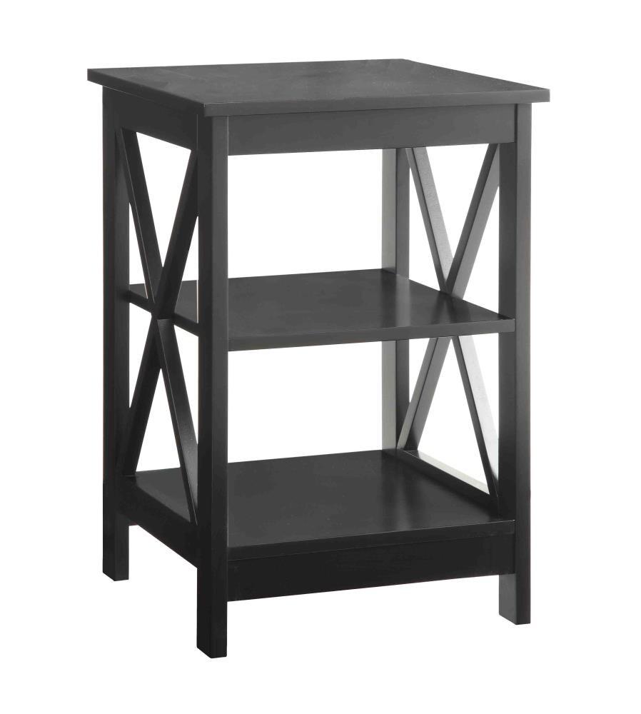 Oxford End Table With Black Finish