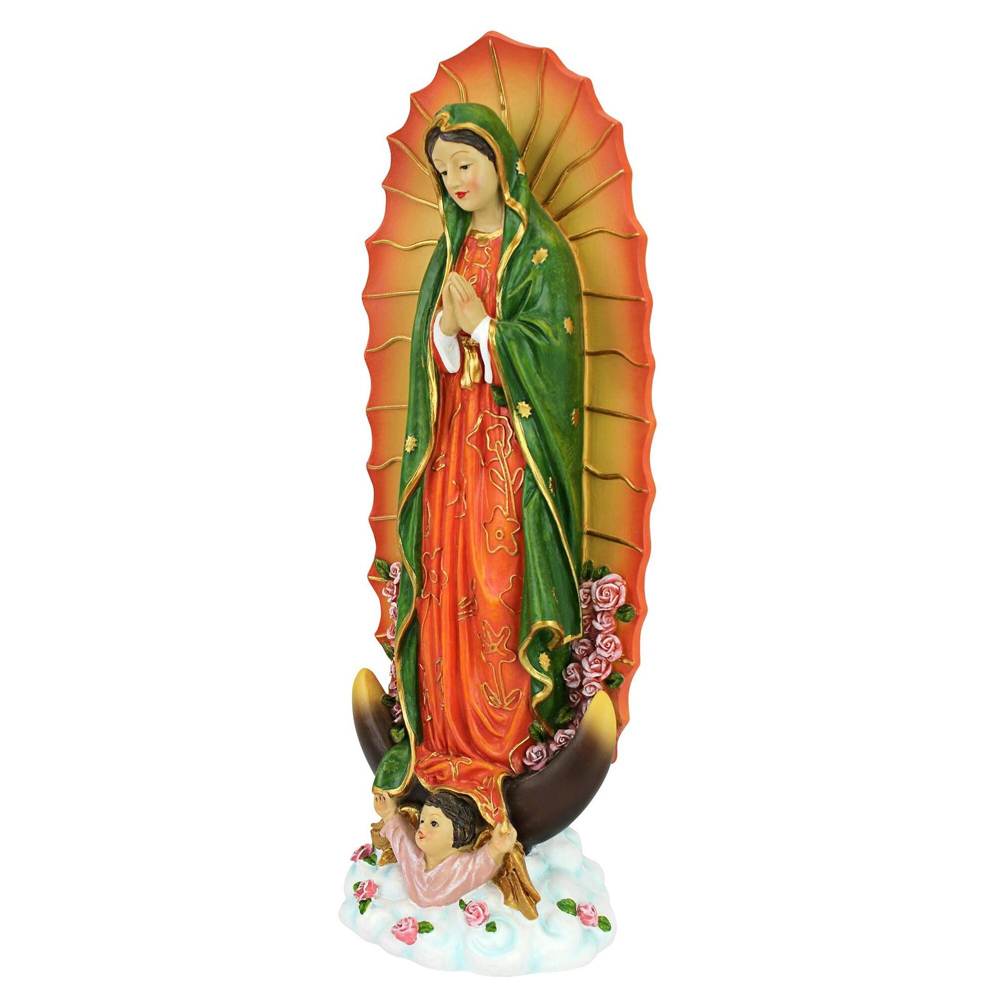 The Virgin of Guadalupe Religious Statue