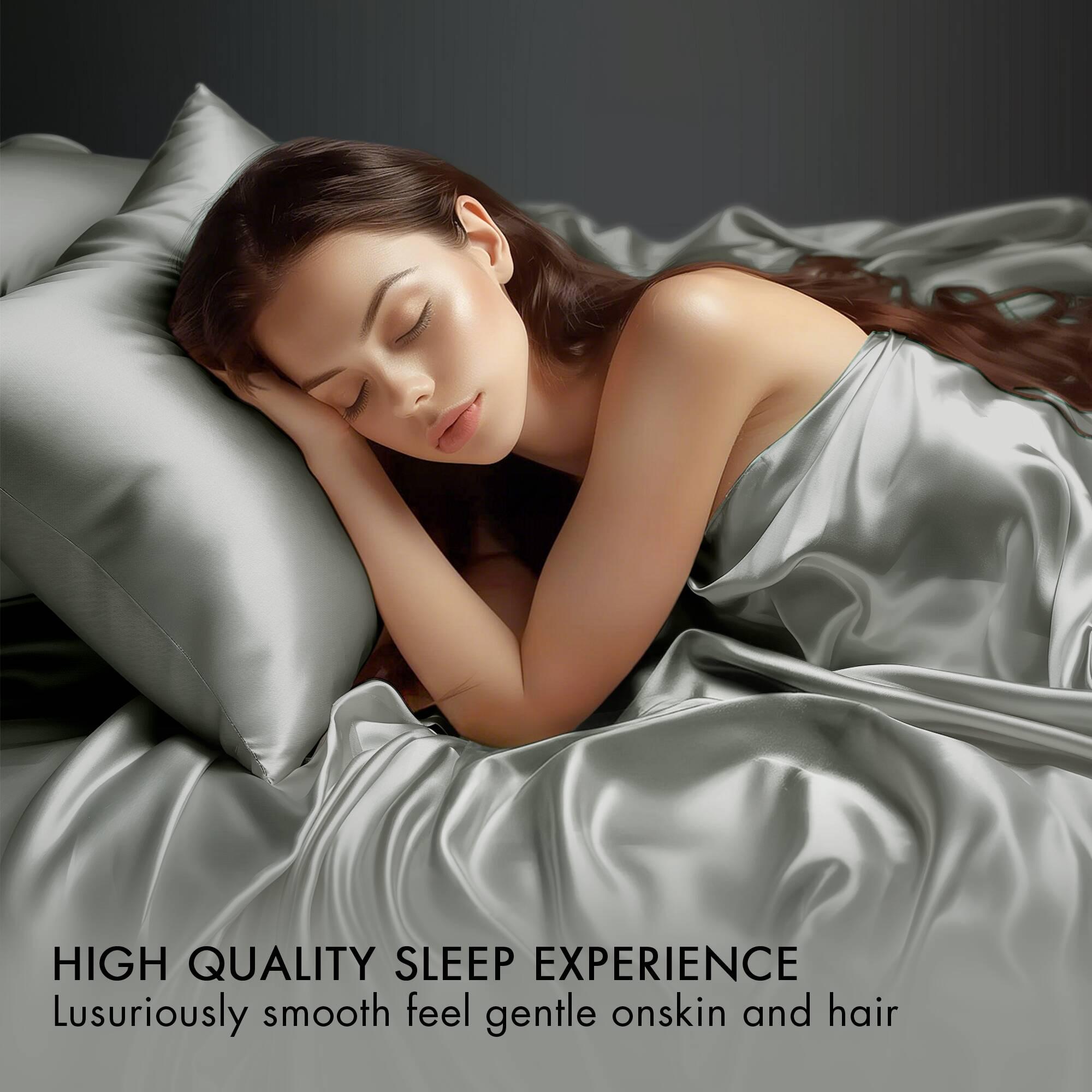 Madison Park Essentials Satin Luxury Sheet Set