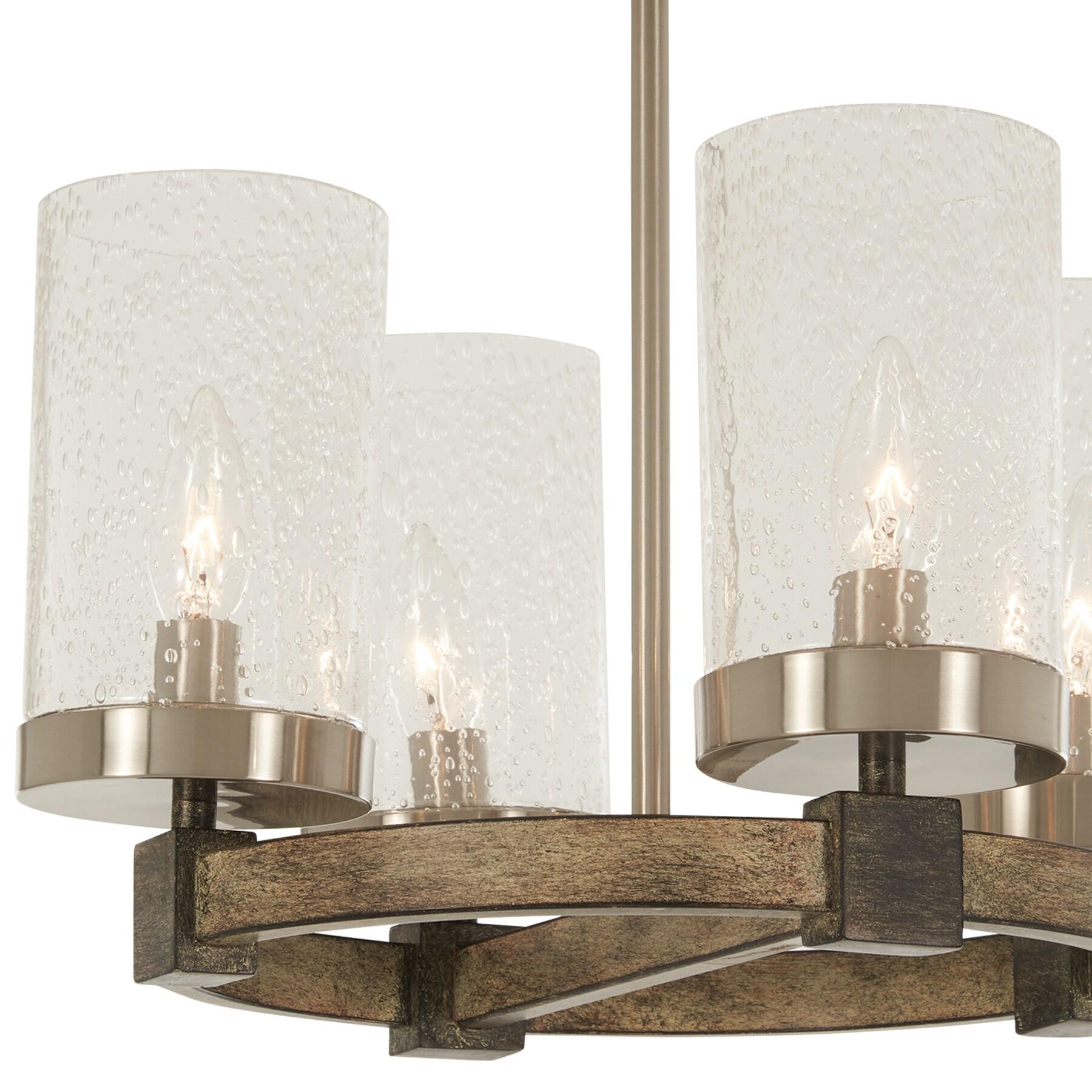 Minka Lavery Minka-Lavery Bridlewood 15" 4-Light Rustic Ceiling Light