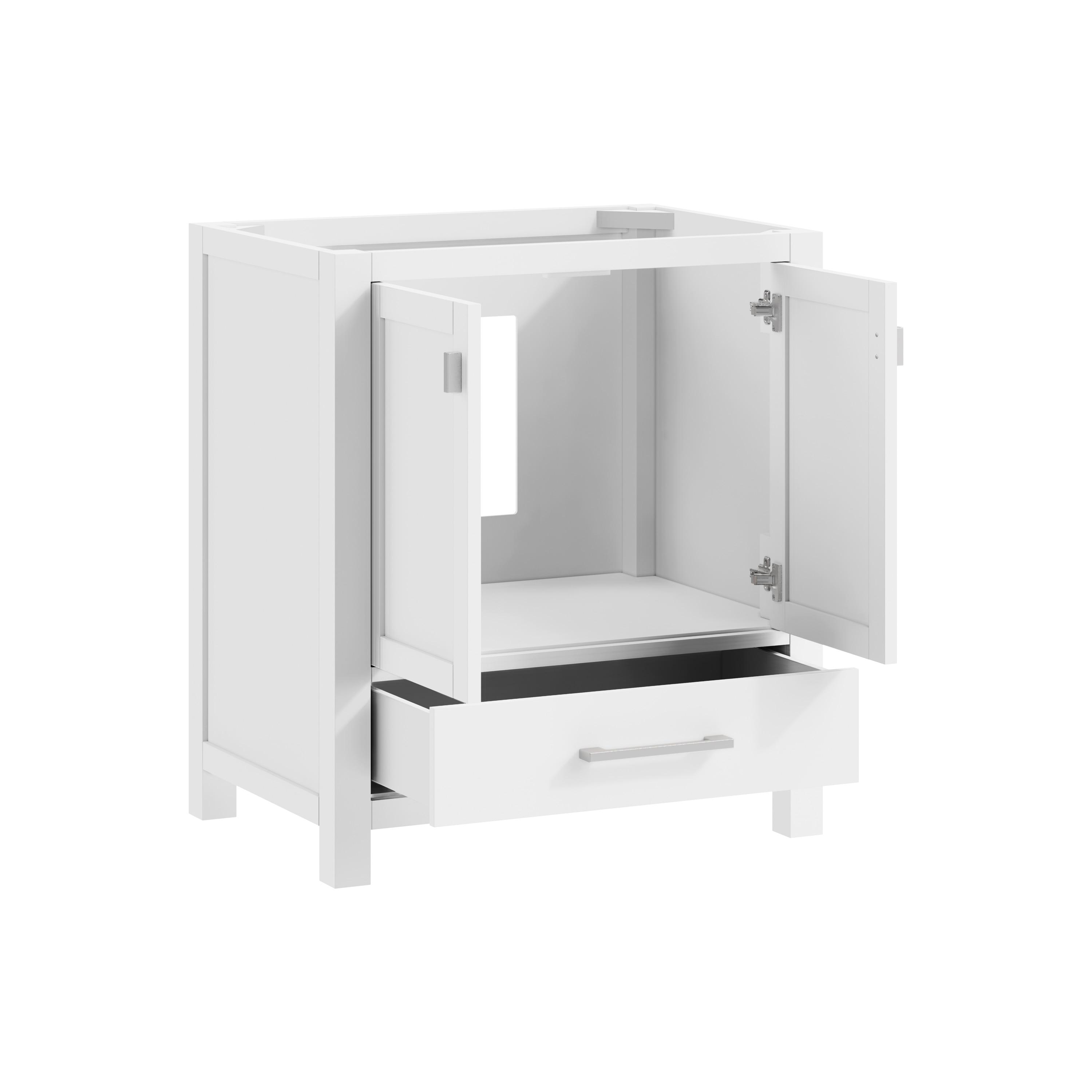 Avanity Modero-V30 Modero 30" Single Free Standing Wood Vanity Cabinet Only - White
