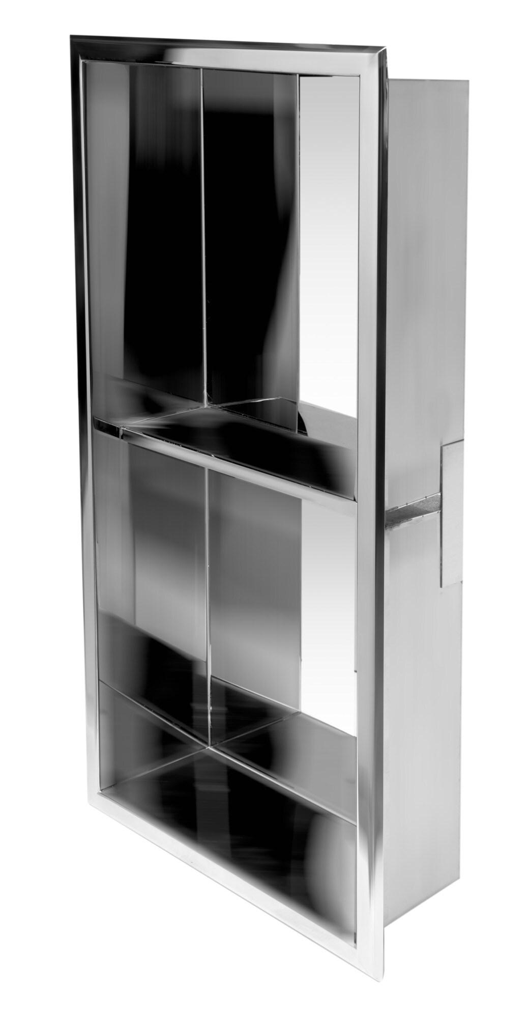 Stainless Steel Double Shower Niche