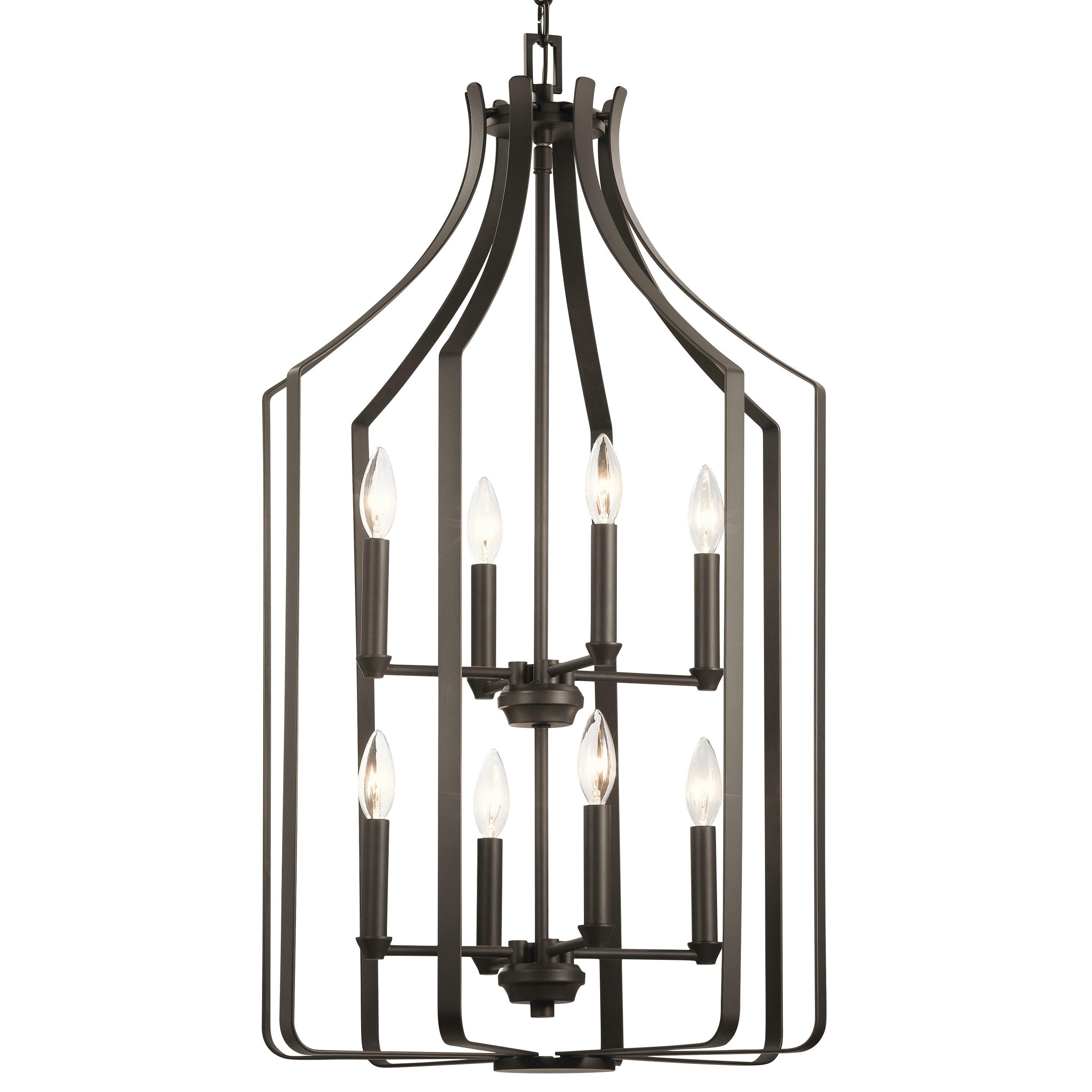 Kichler Lighting Morrigan 8 - Light Chandelier in  Olde Bronze