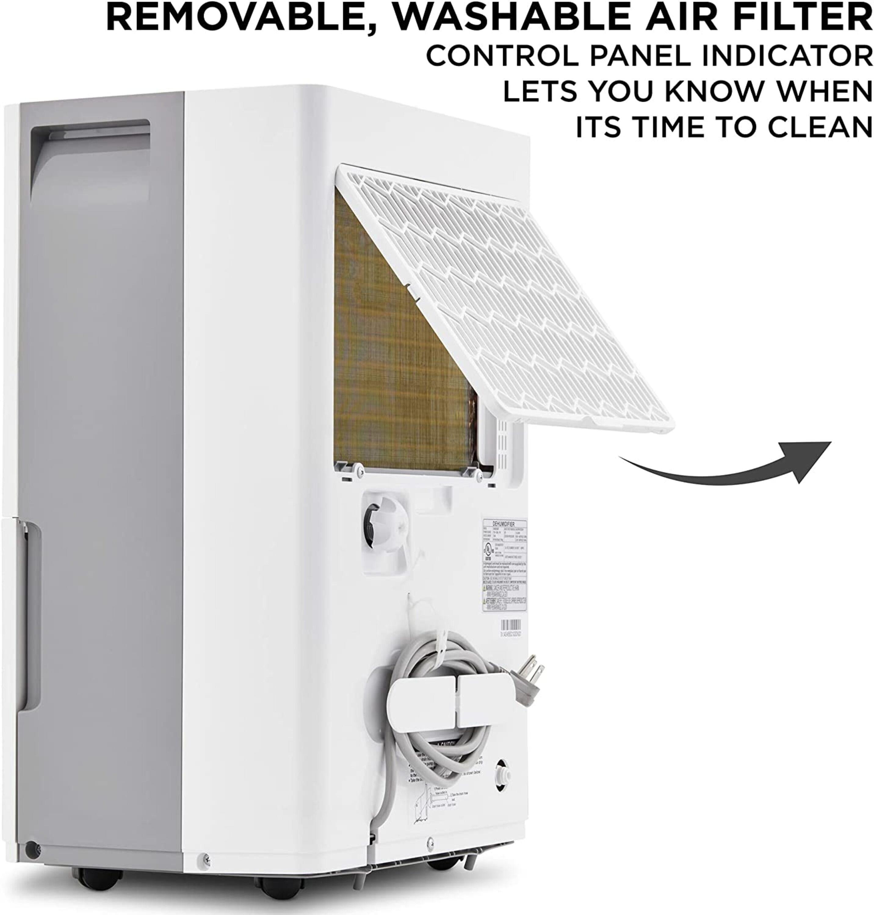 Ivation Ivation 50 Pints Tower Dehumidifier for Rooms up to 4500 Cubic Feet