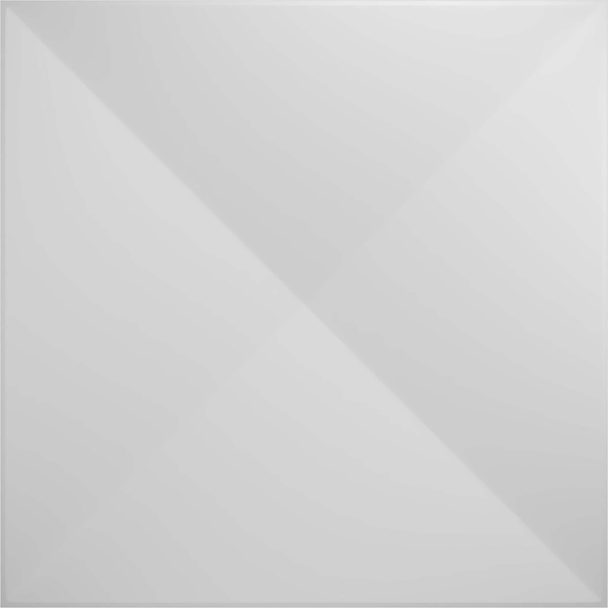 Ekena Millwork 11 7/8"W x 11 7/8"H Sellek EnduraWall Decorative 3D Wall Panel (12-Pack for 11.75 Sq. Ft.)