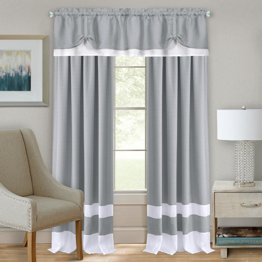 Achim Darcy Rod Pocket Window Curtain Panel