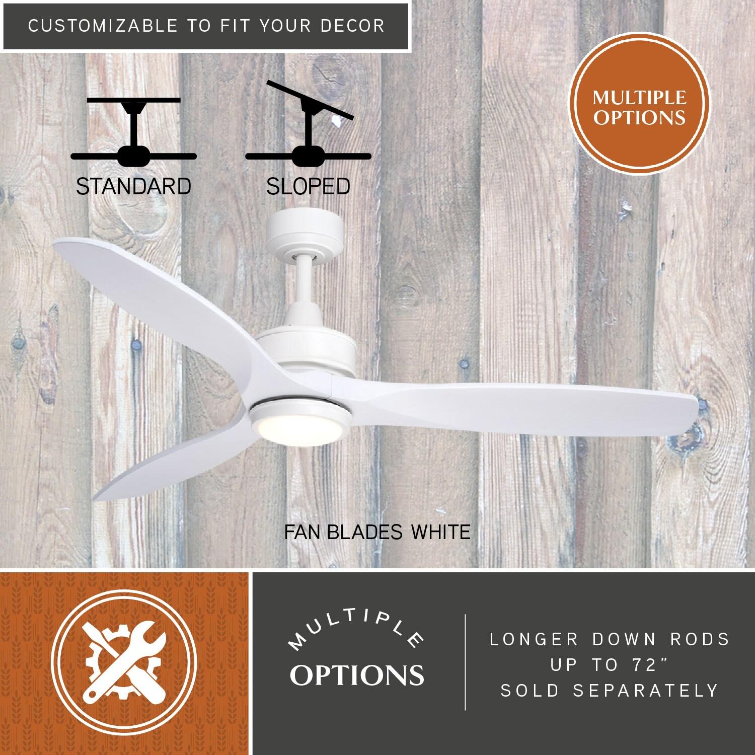 Wade Logan® Ballog 52'' Ceiling Fan with LED Lights